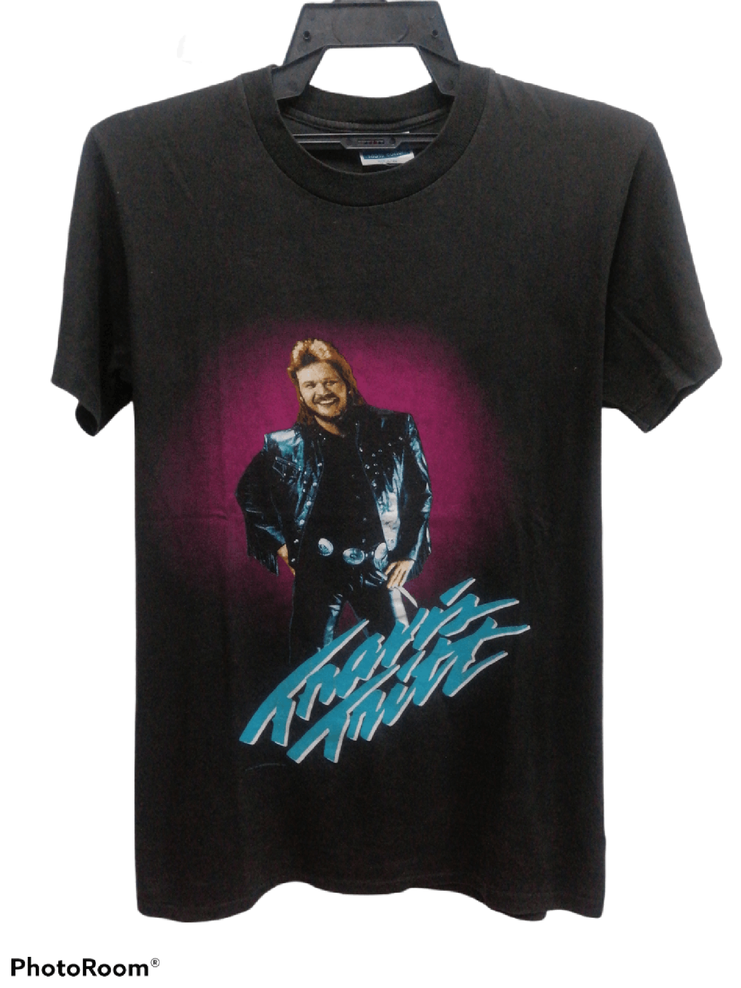 T-shirt Vintage Travis Tritt Tour 1990s - Coton Noir, Tailles S à 5XL, Personnalisable