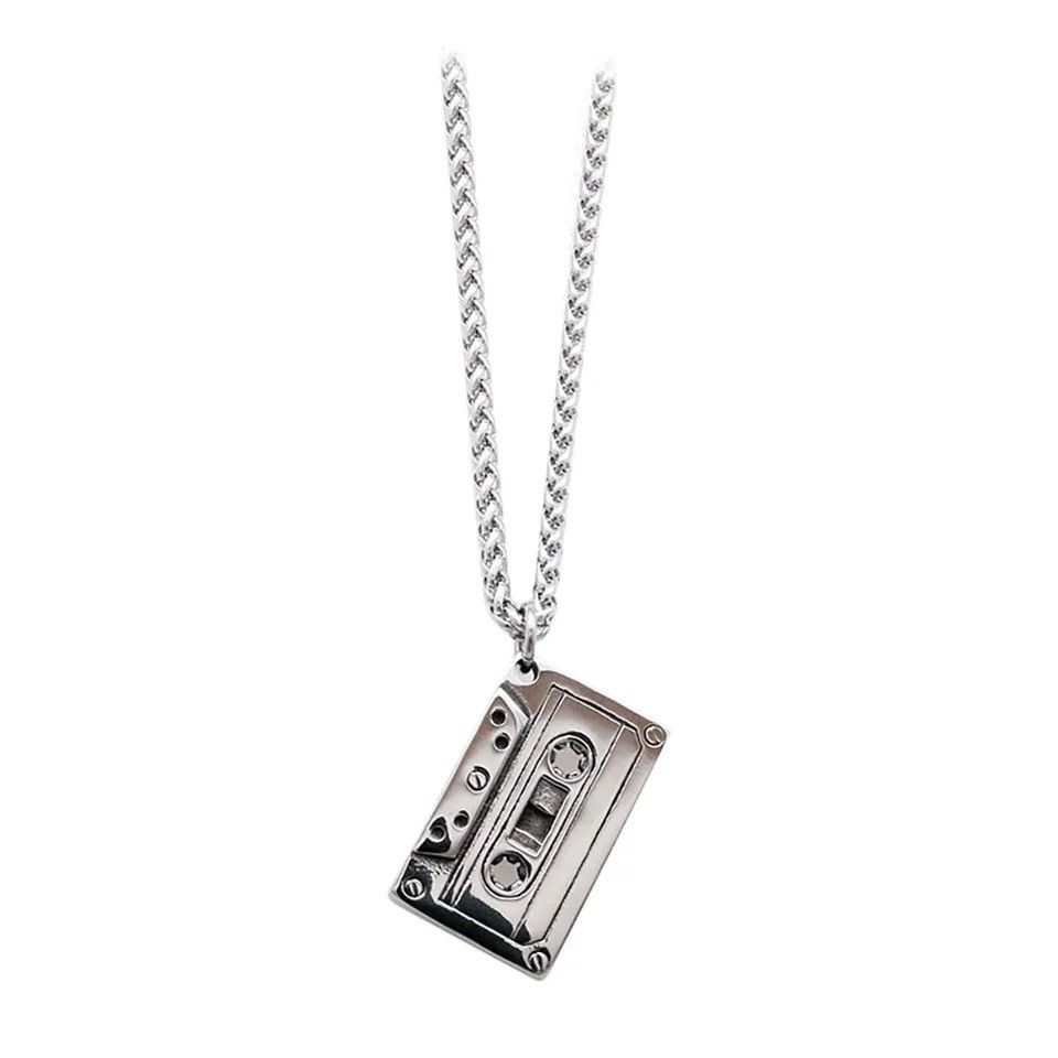 Jewelry Hip Hop Cassette Necklace Size ONE SIZE - 2 Thumbnail