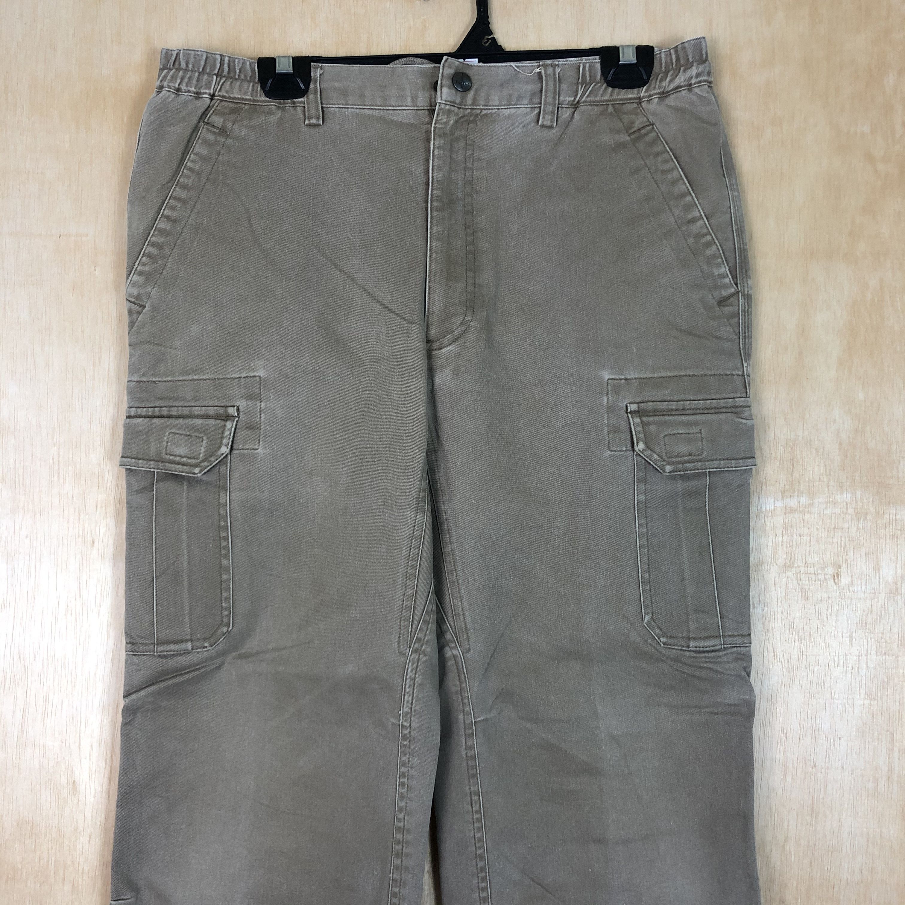 Fox Racing × Japanese Brand DLL Fox Fire Brown multipocket tactical Cargo Pants #c067 Size US 31 - 2 Thumbnail