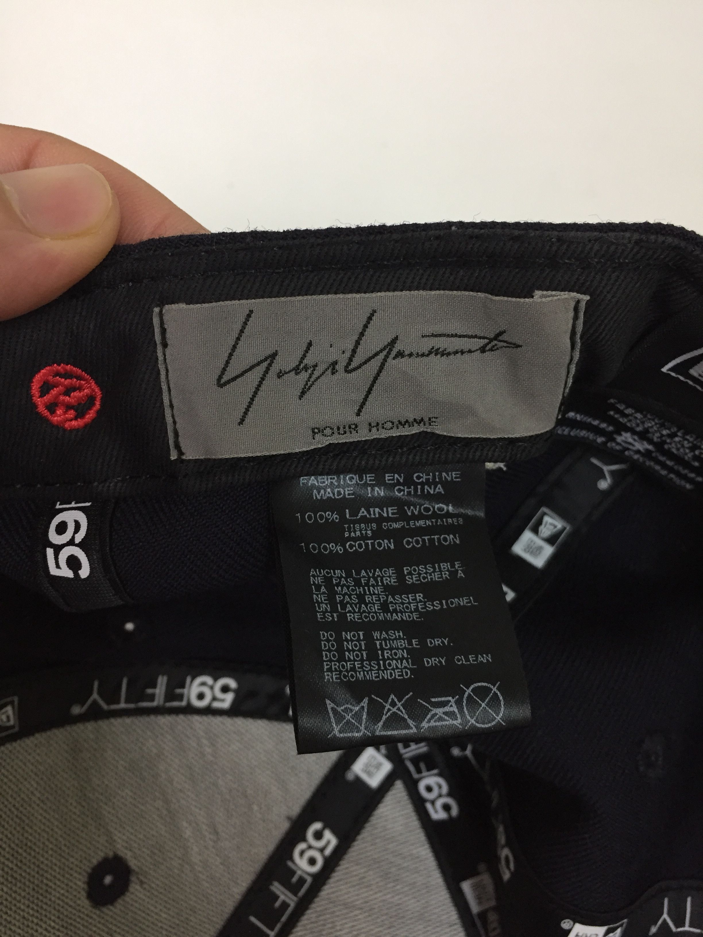 Yohji Yamamoto pour Homme bapeball cap Size ONE SIZE - 9 Thumbnail
