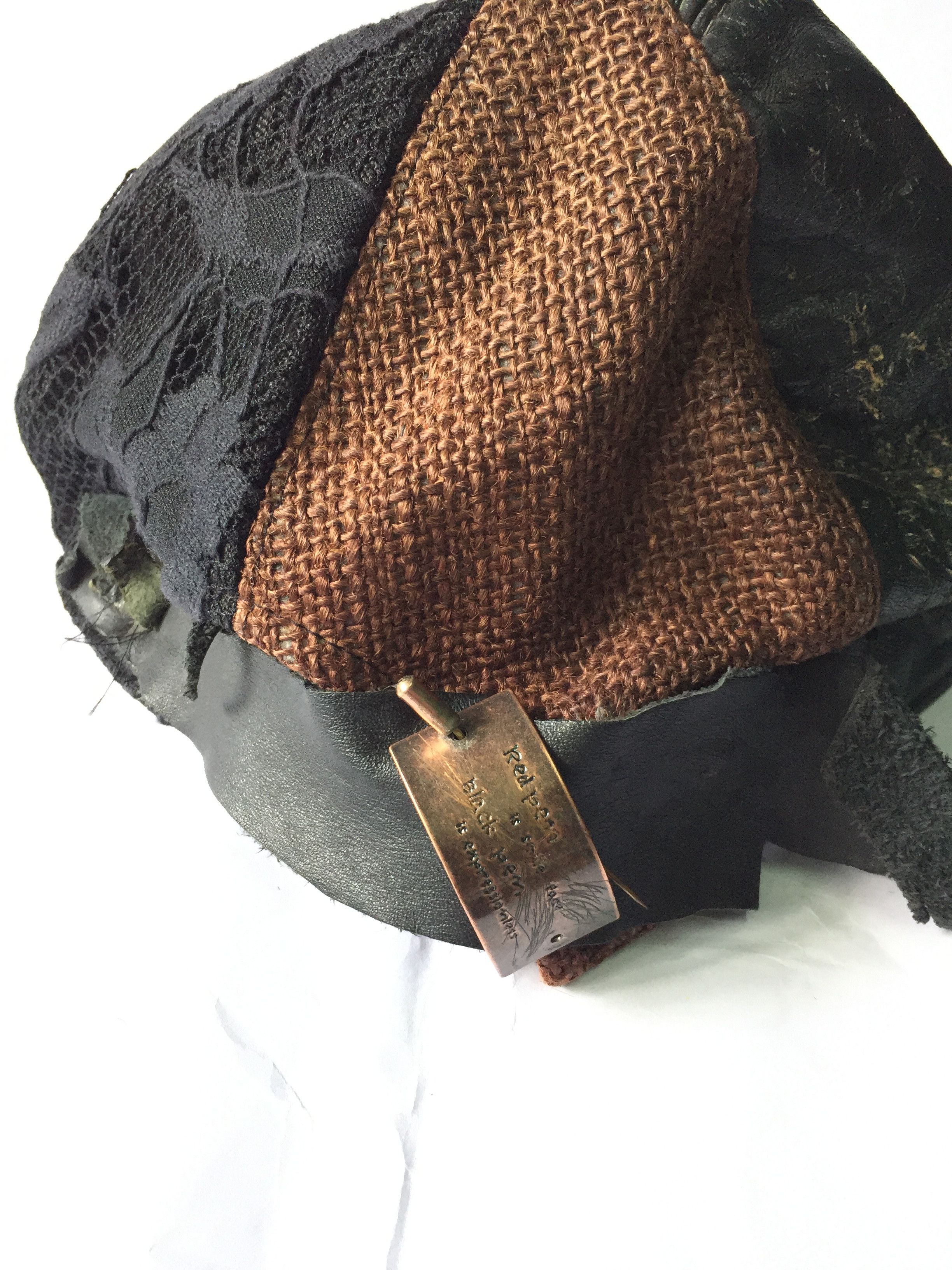 CA4LA × Japanese Brand × Vintage Vtg Ca4la rebuilt patchwork distressed cap Size ONE SIZE - 13 Thumbnail