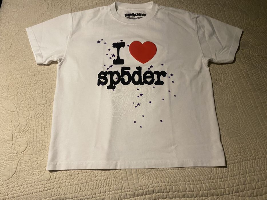 Young Thug Spider Worldwide I Heart SP5DER Tee | Grailed