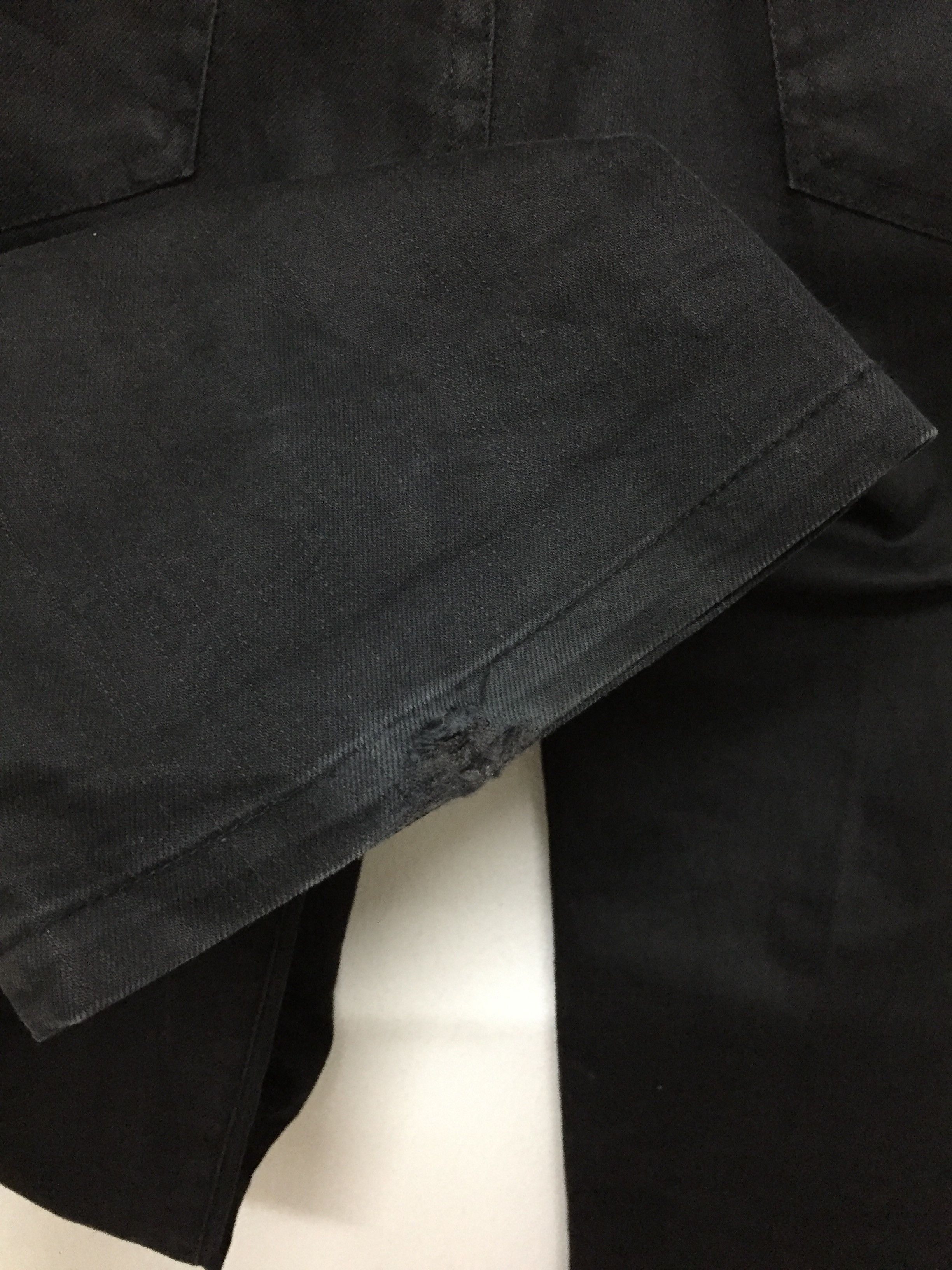 Katharine Hamnett London Six Pocket Black Denim Size US 31 - 9 Thumbnail