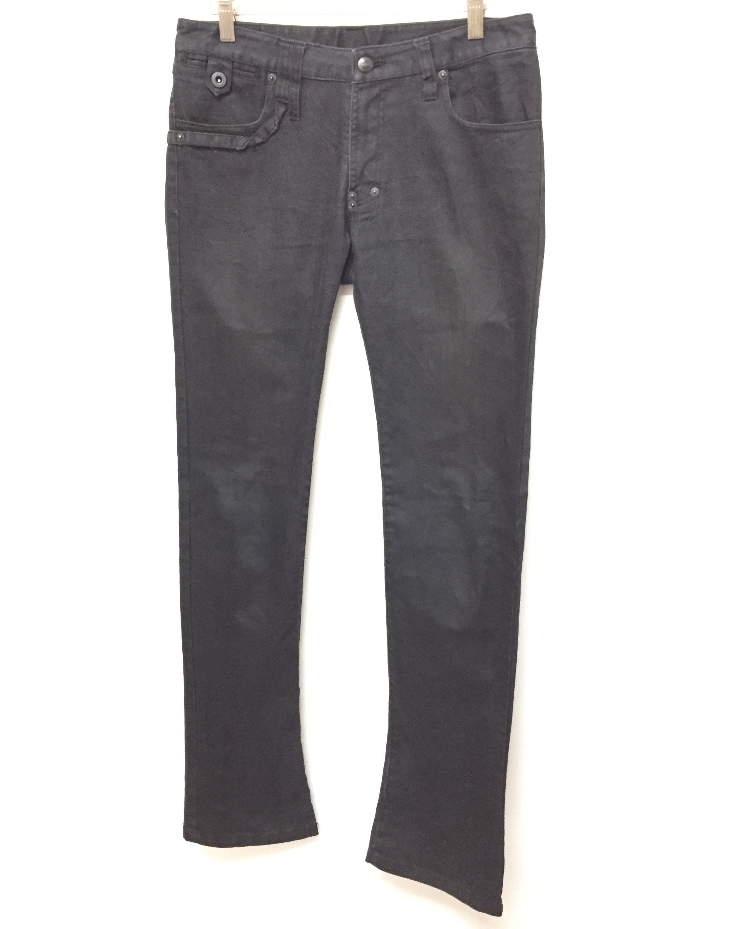 Katharine Hamnett London Six Pocket Black Denim Size US 31 - 5 Thumbnail