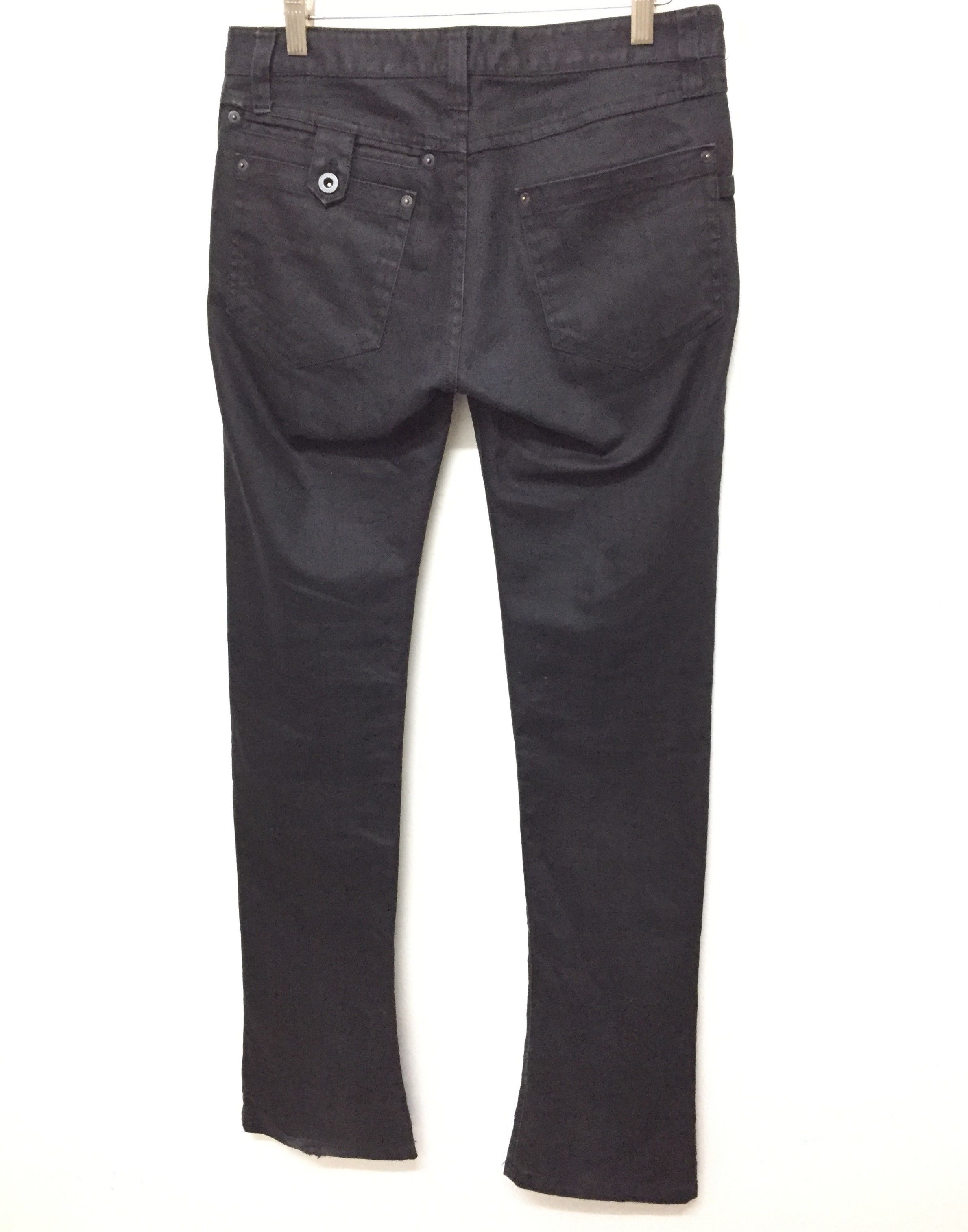 Katharine Hamnett London Six Pocket Black Denim Size US 31 - 1 Thumbnail