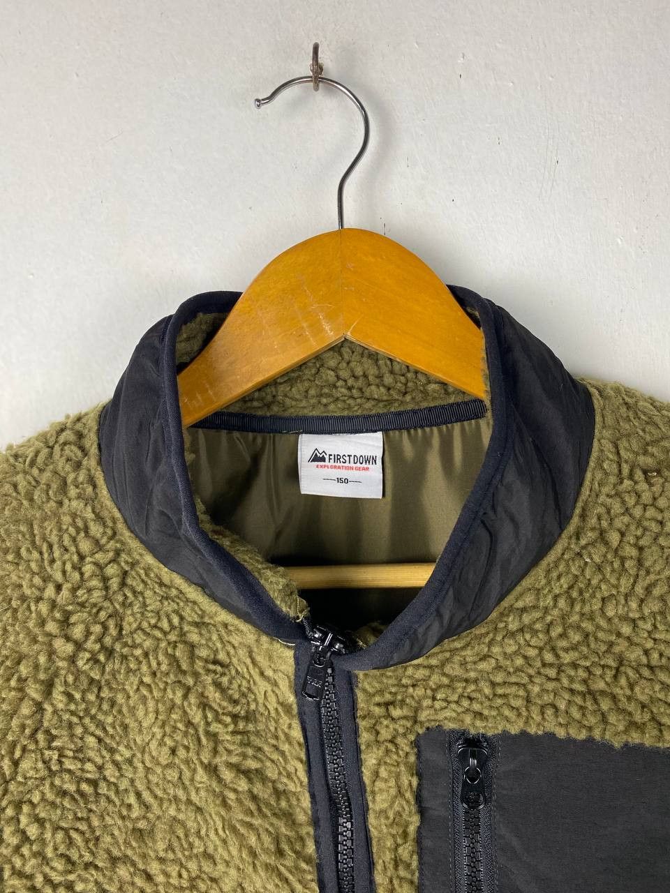 Japanese Brand first down fleece jacket nice design Size US M / EU 48-50 / 2 - 3 Thumbnail