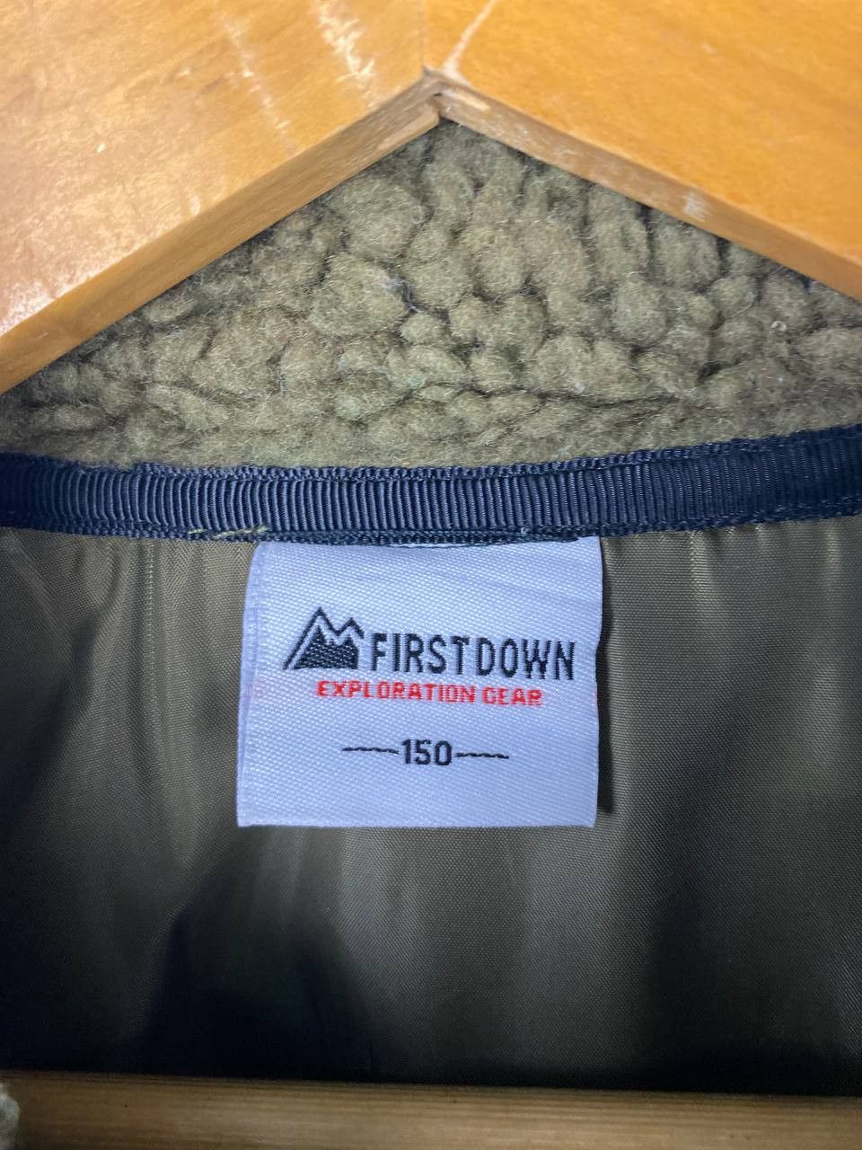 Japanese Brand first down fleece jacket nice design Size US M / EU 48-50 / 2 - 4 Thumbnail
