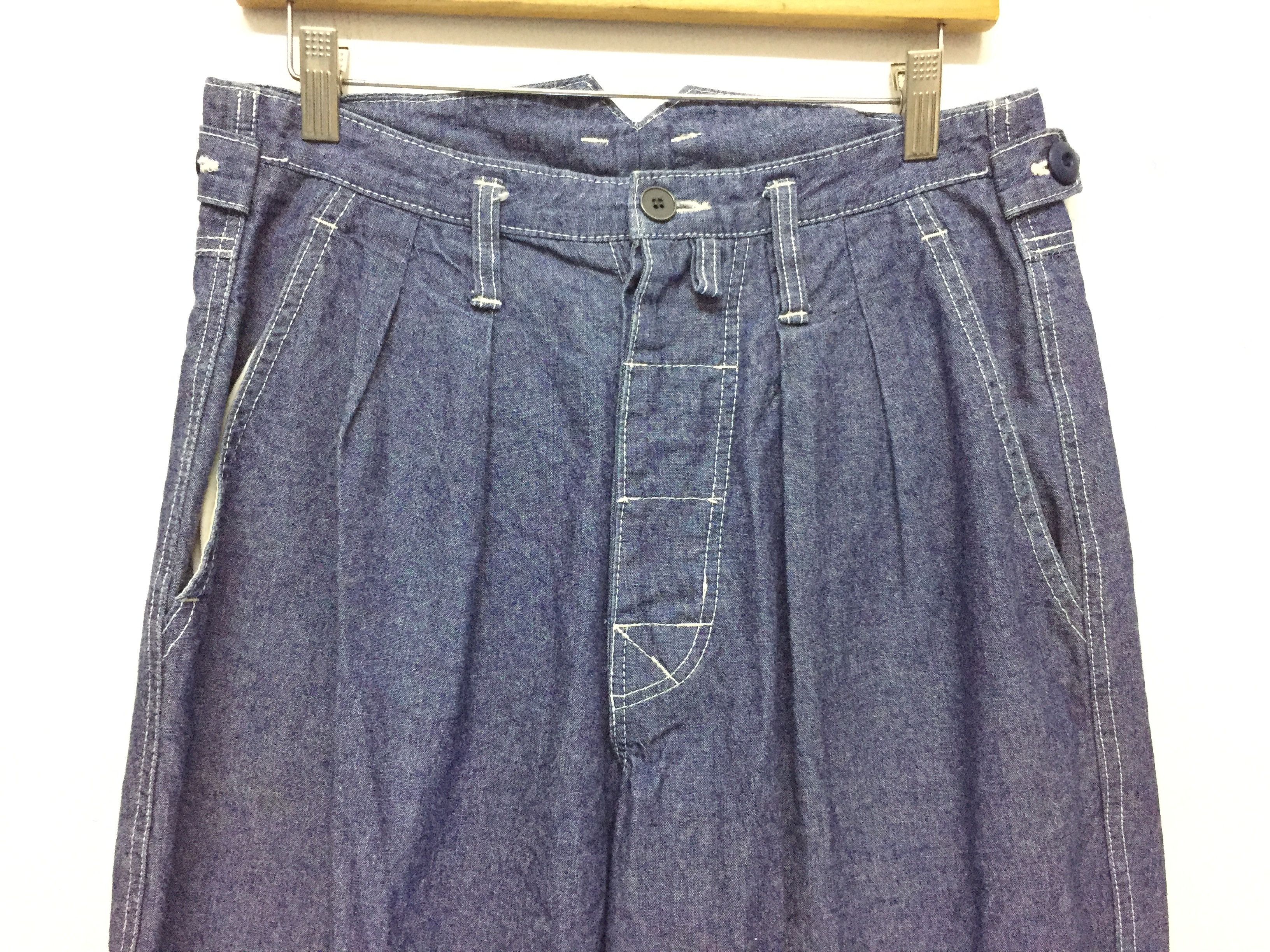 Hysteric Glamour 80's Hysteric fishtail contra stitch pants Size US 30 / EU 46 - 4 Thumbnail