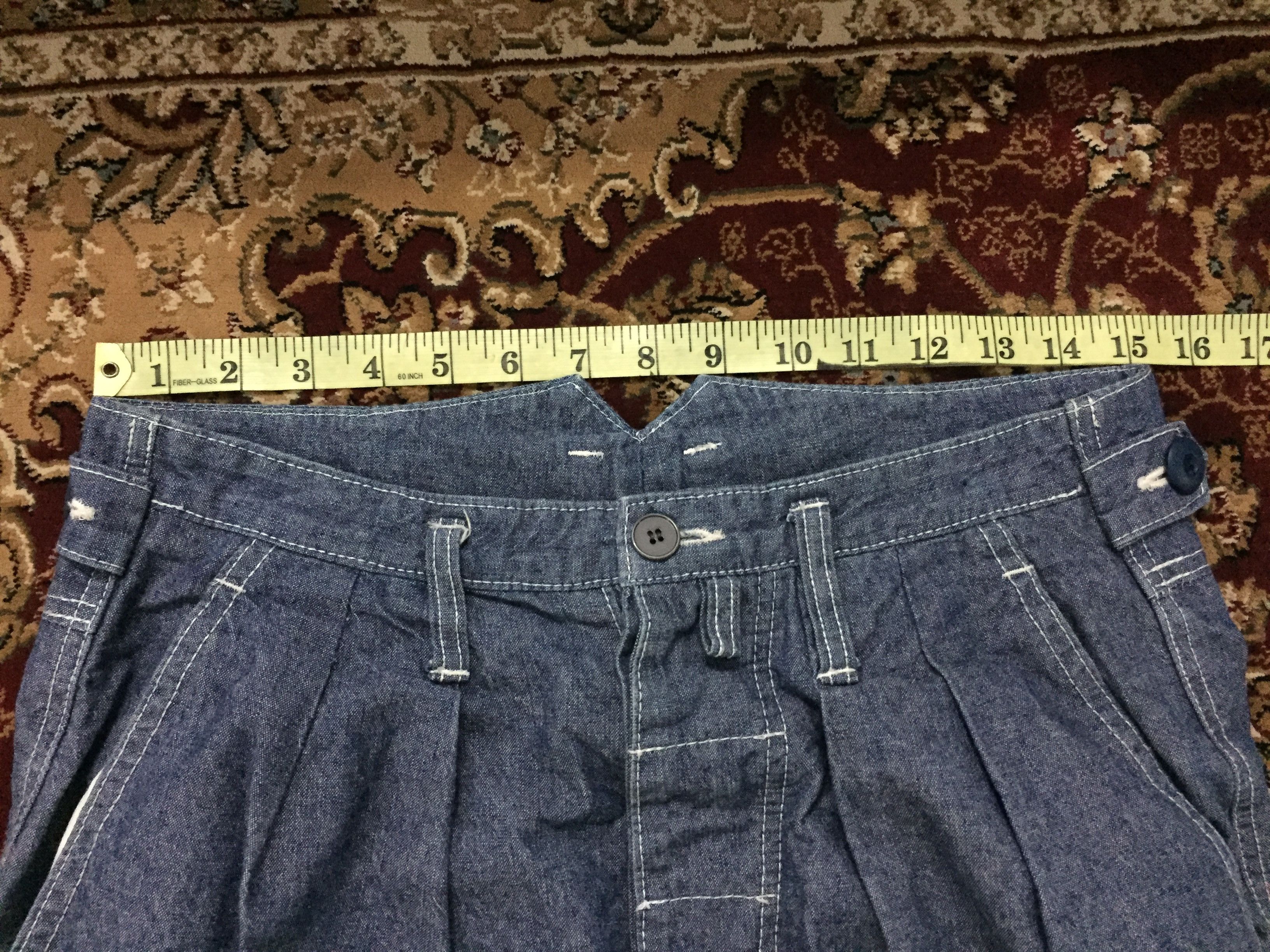 Hysteric Glamour 80's Hysteric fishtail contra stitch pants Size US 30 / EU 46 - 14 Thumbnail