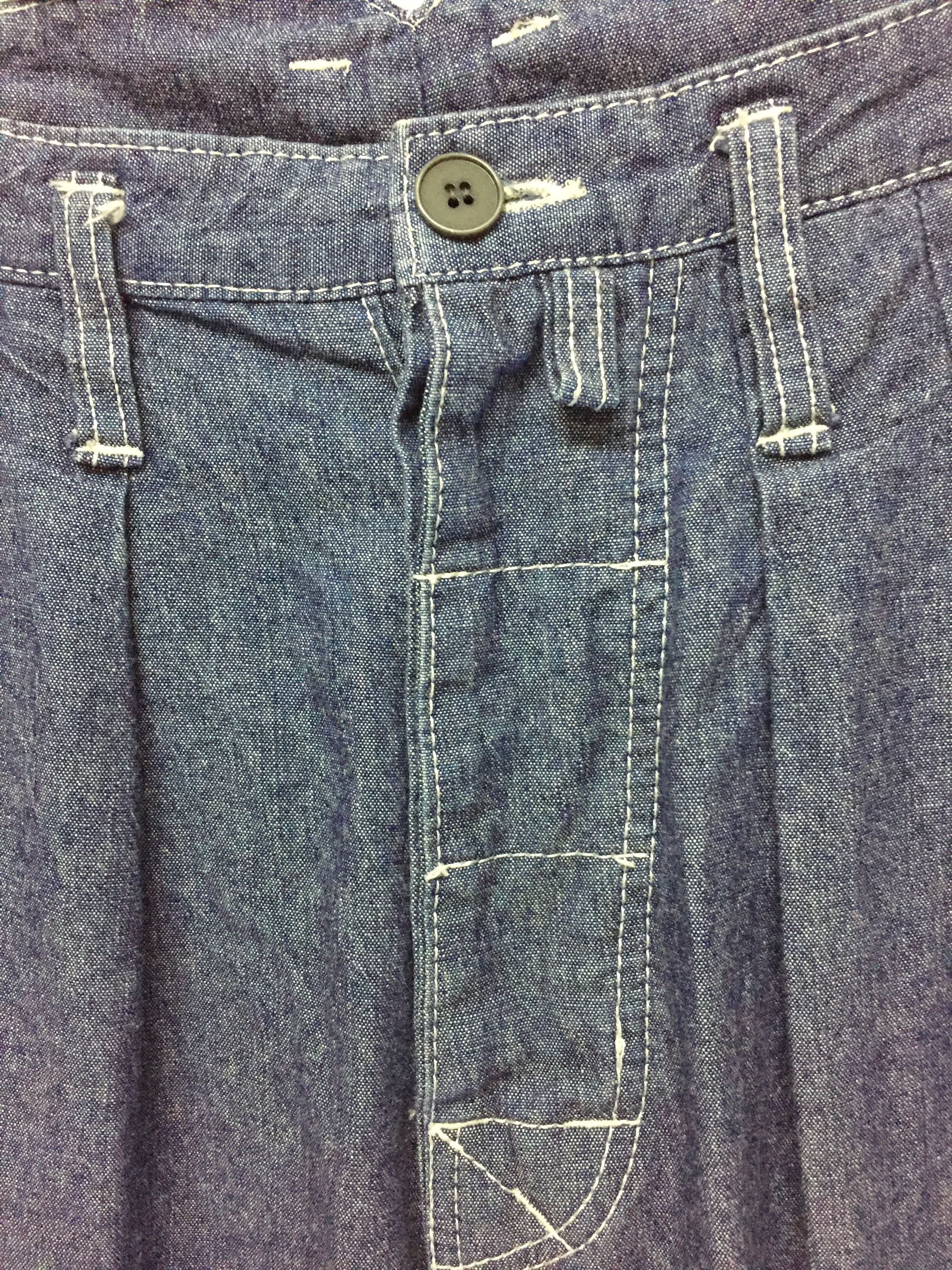 Hysteric Glamour 80's Hysteric fishtail contra stitch pants Size US 30 / EU 46 - 7 Thumbnail