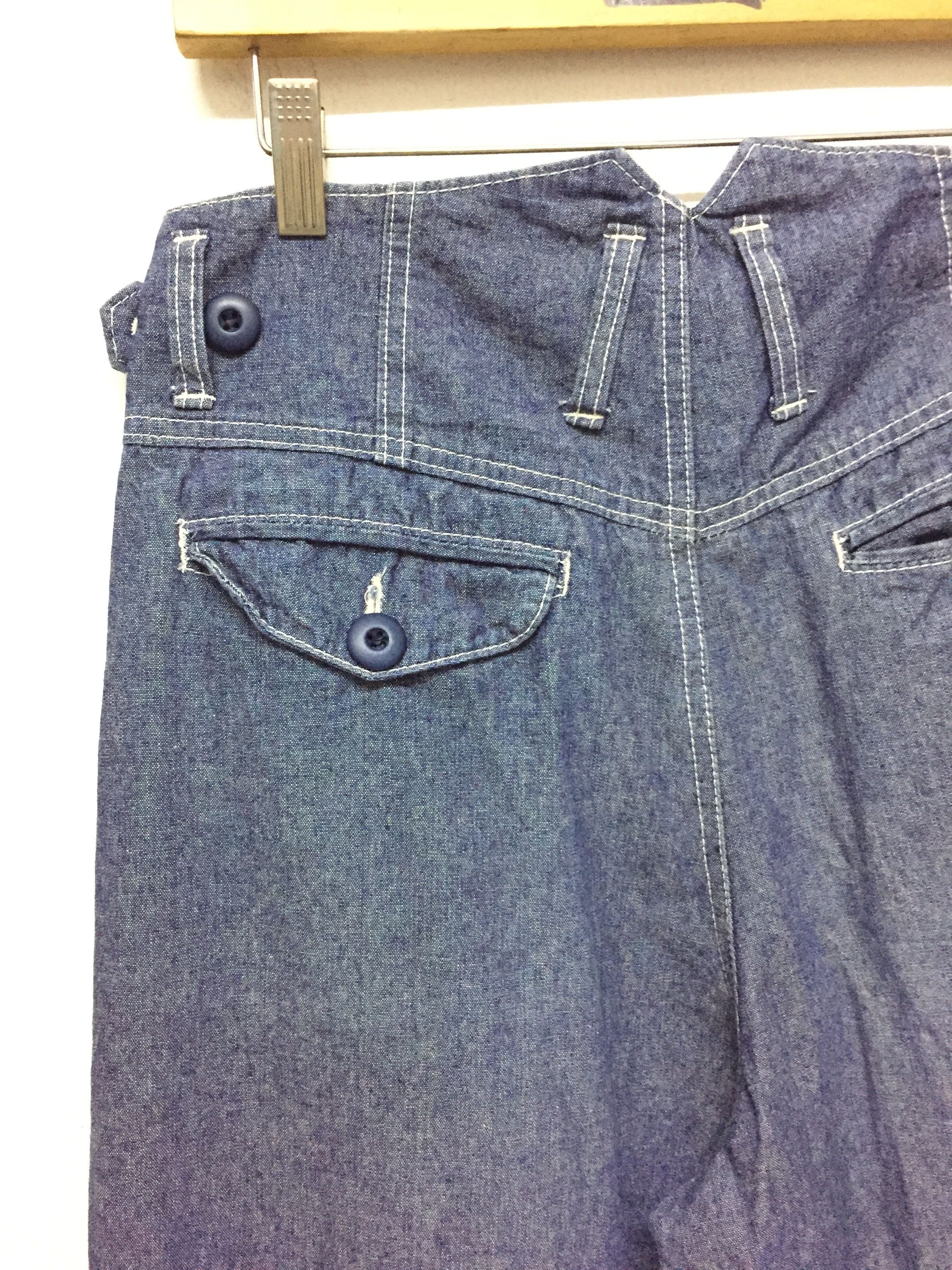 Hysteric Glamour 80's Hysteric fishtail contra stitch pants Size US 30 / EU 46 - 10 Thumbnail