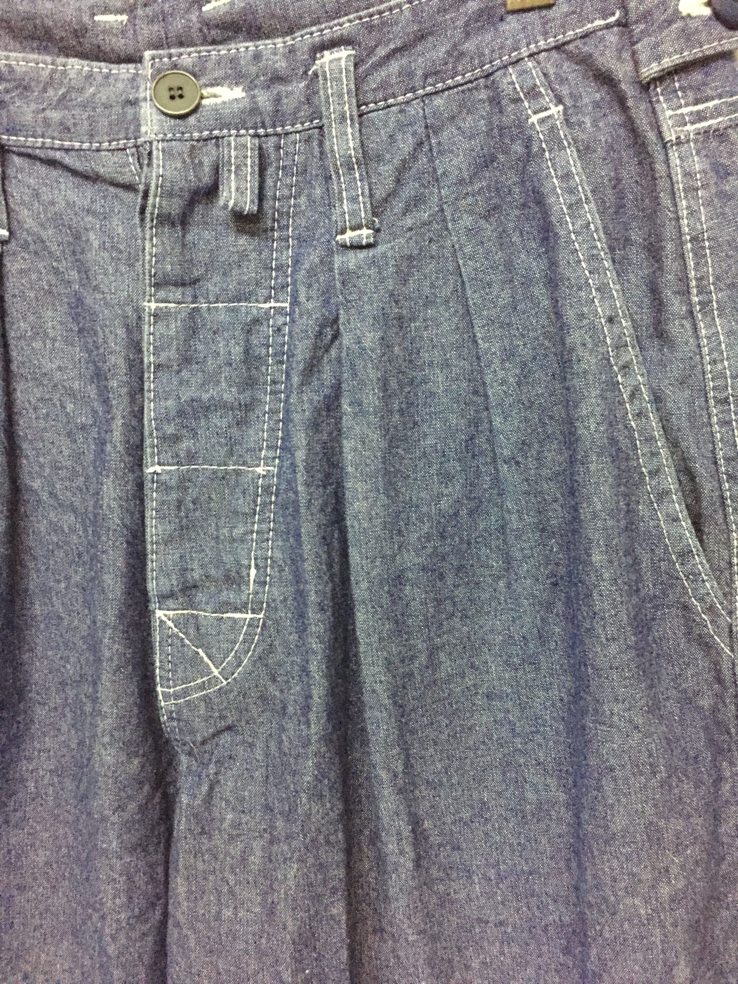 Hysteric Glamour 80's Hysteric fishtail contra stitch pants Size US 30 / EU 46 - 6 Thumbnail