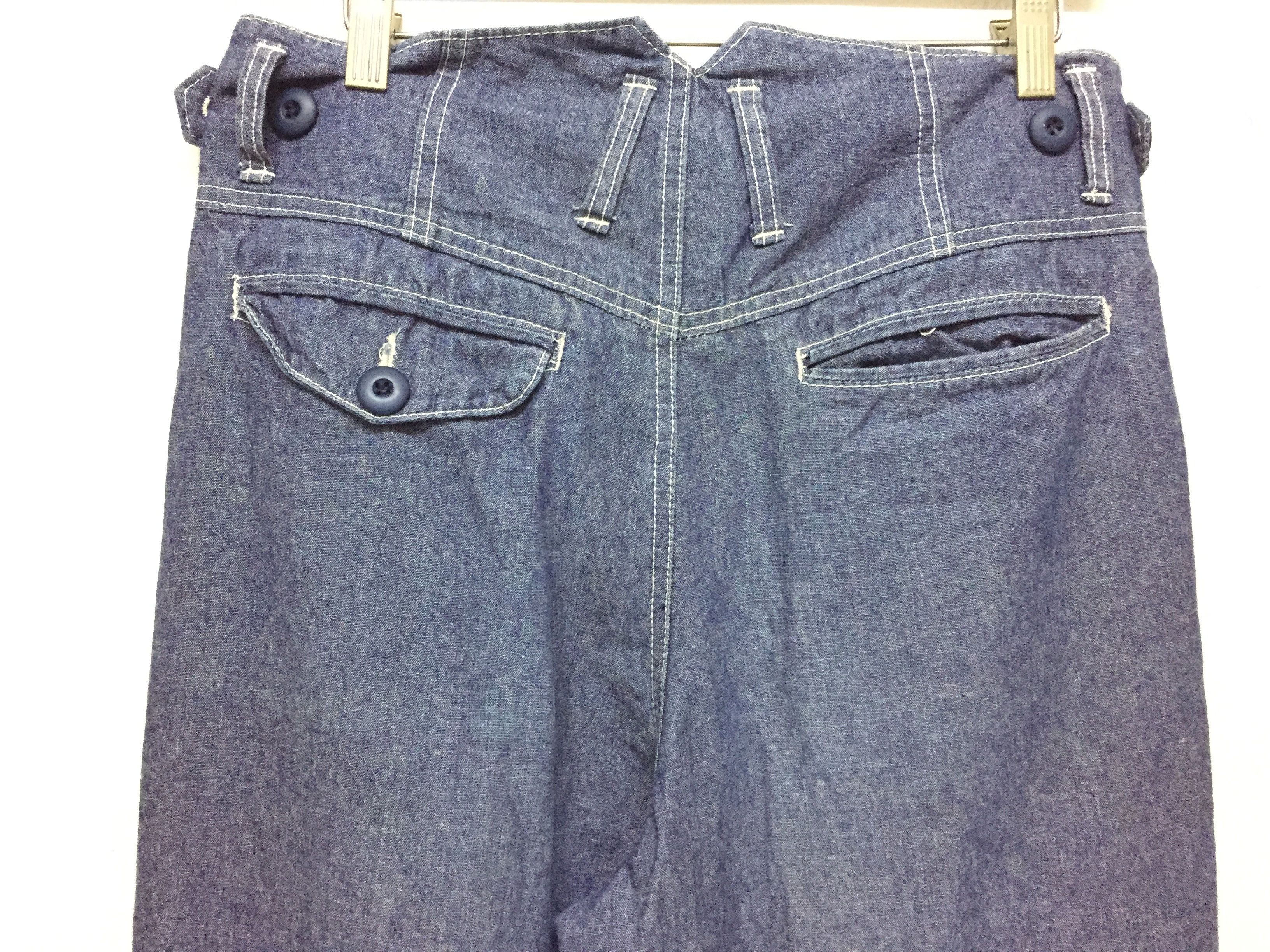Hysteric Glamour 80's Hysteric fishtail contra stitch pants Size US 30 / EU 46 - 9 Thumbnail