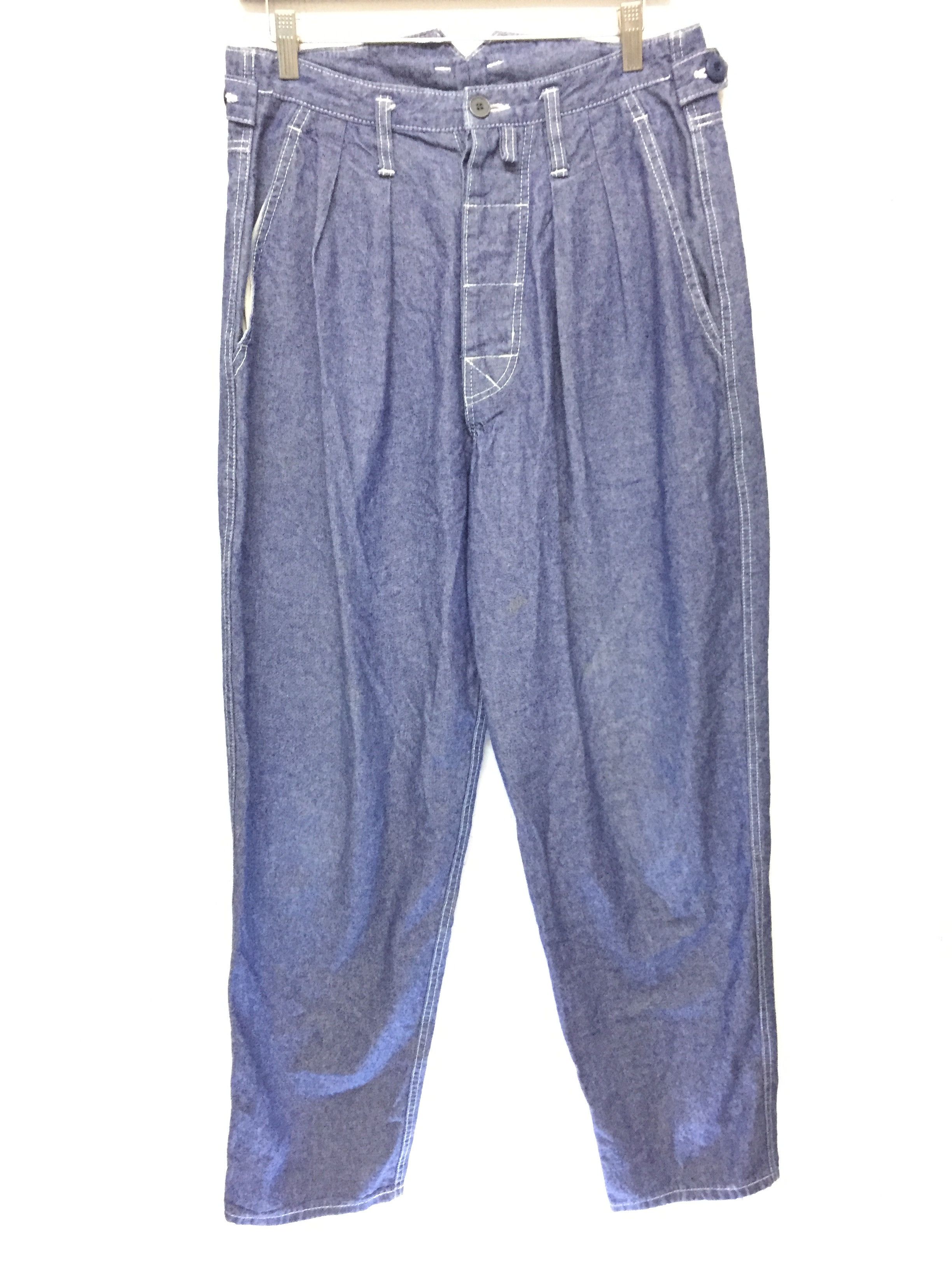 Hysteric Glamour 80's Hysteric fishtail contra stitch pants Size US 30 / EU 46 - 3 Thumbnail