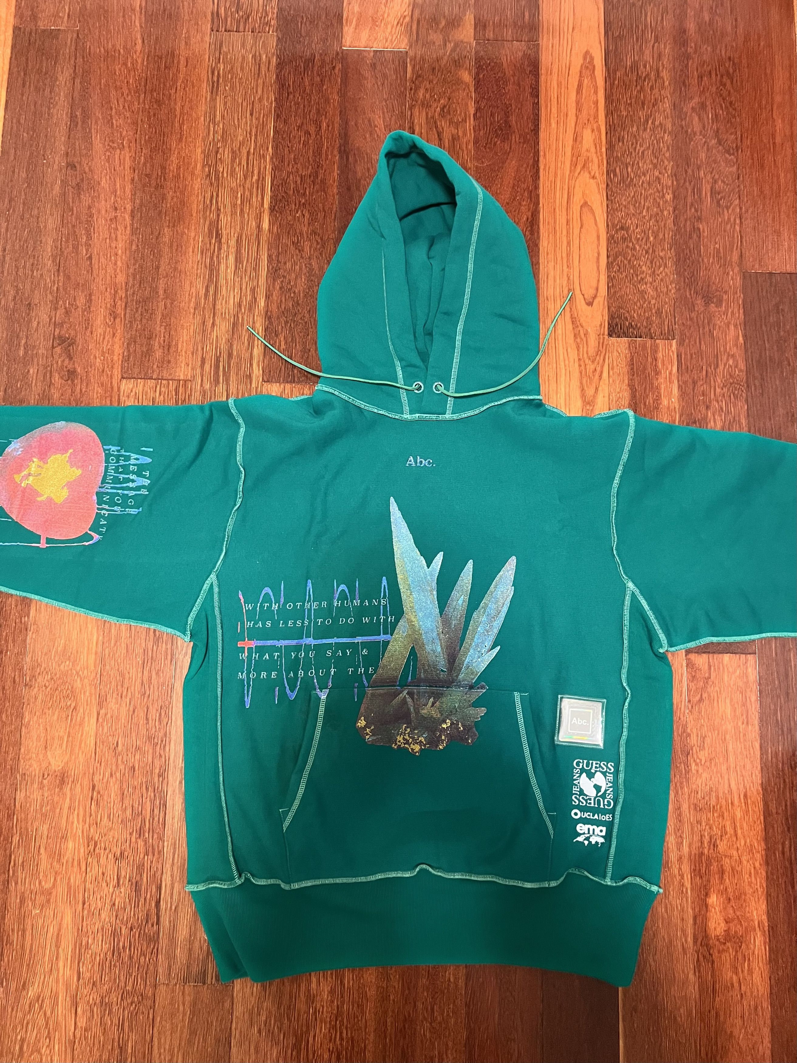 Advisory Board Crystals × Guess × Union LA 💚 SS19 Advisory Board Crystals x Guess x Union Hoodie Size US L / EU 52-54 / 3 - 2 Thumbnail