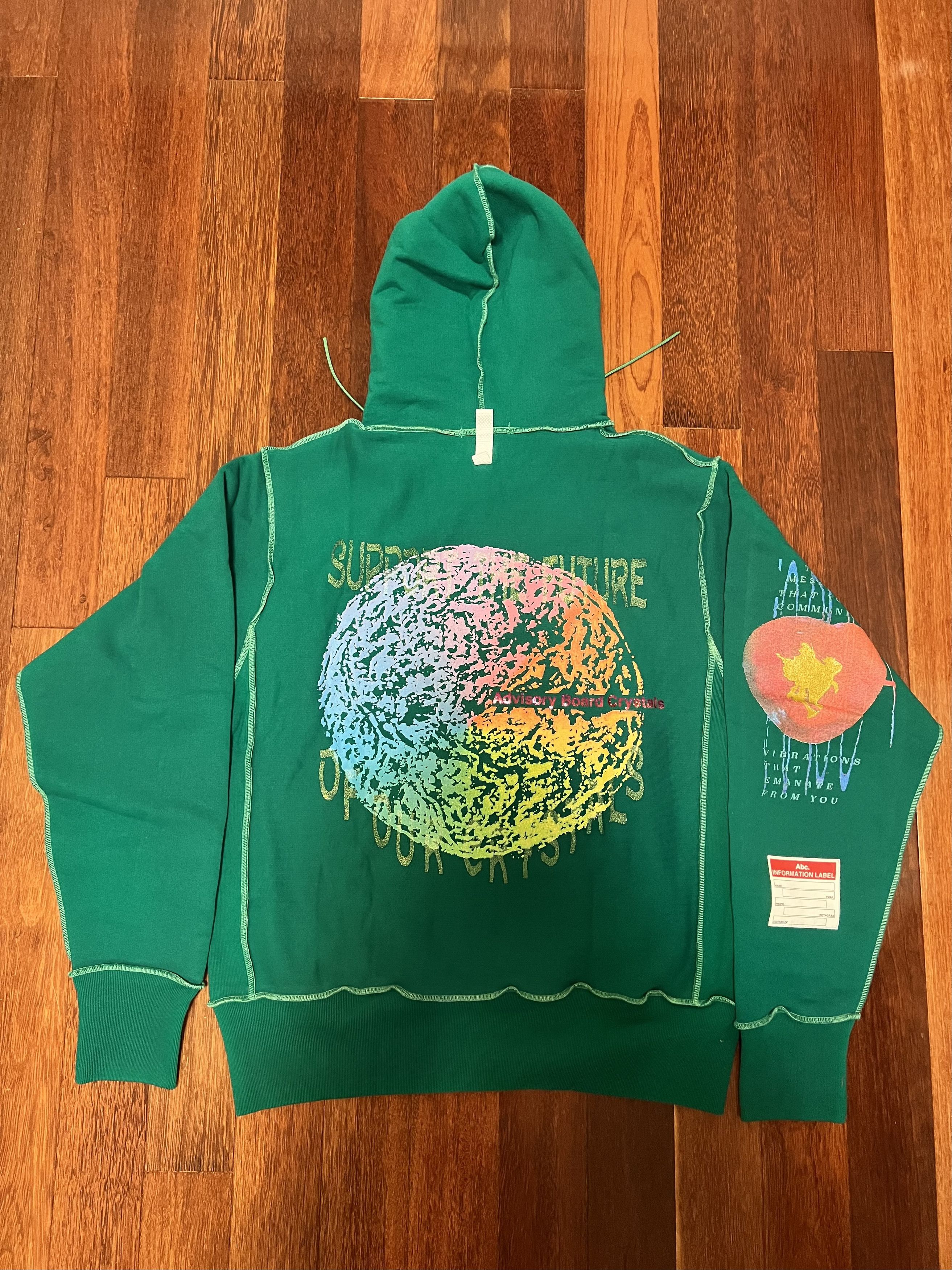 Advisory Board Crystals × Guess × Union LA 💚 SS19 Advisory Board Crystals x Guess x Union Hoodie Size US L / EU 52-54 / 3 - 3 Thumbnail
