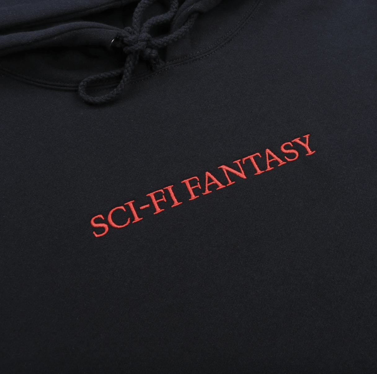 Sci-Fi Fantasy 💚 Sci-Fi Fantasy Embroidered Logo Hoodie Navy Large NEW Size US L / EU 52-54 / 3 - 2 Thumbnail