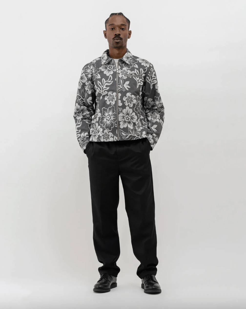 Stussy 💚 SS21 Stussy Hawaiian Zip Jacket Medium NEW Size US M / EU 48-50 / 2 - 3 Thumbnail