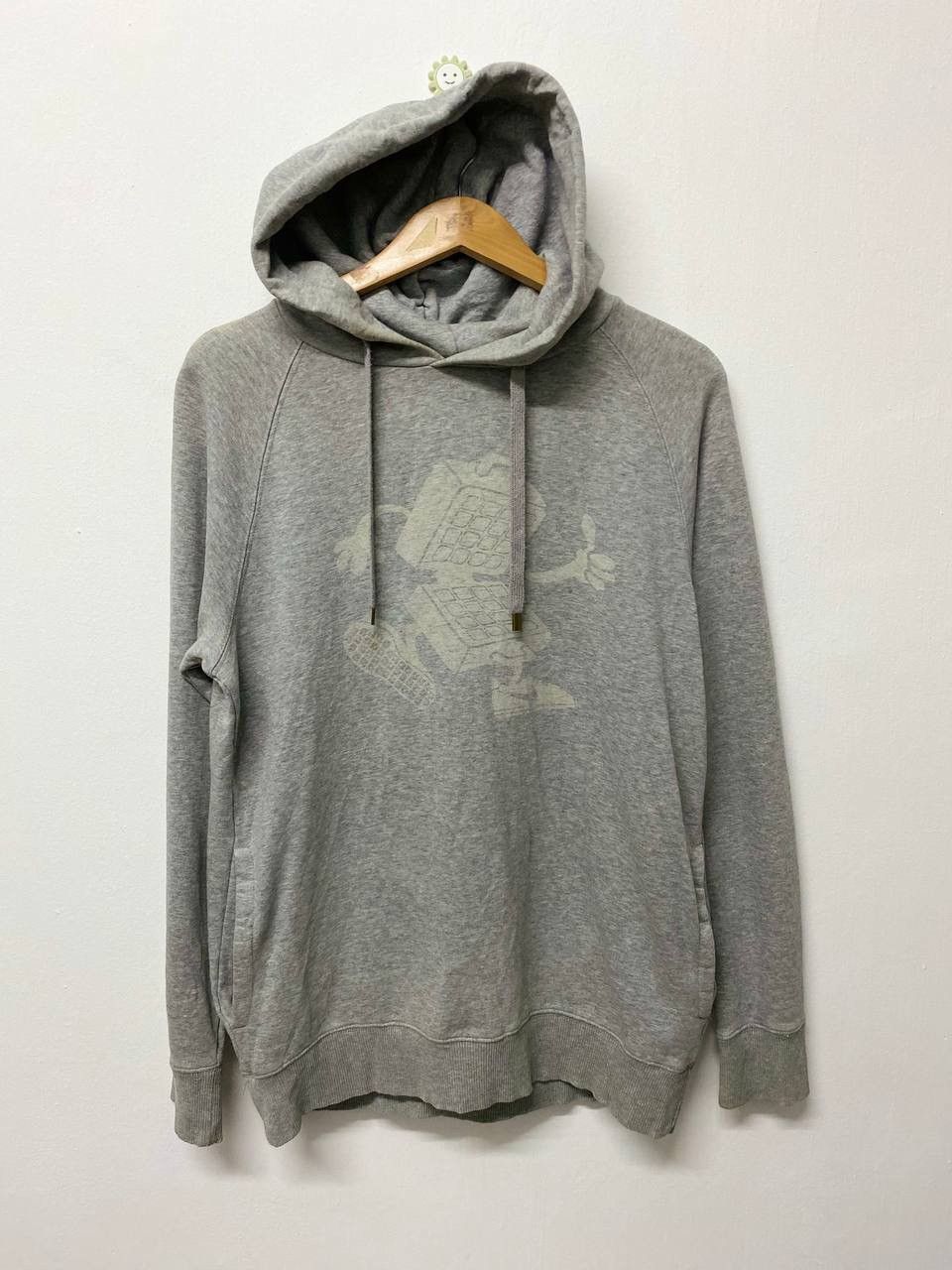 image of Nike Hoody Nice Design in Grey, Men's (Size Medium)
