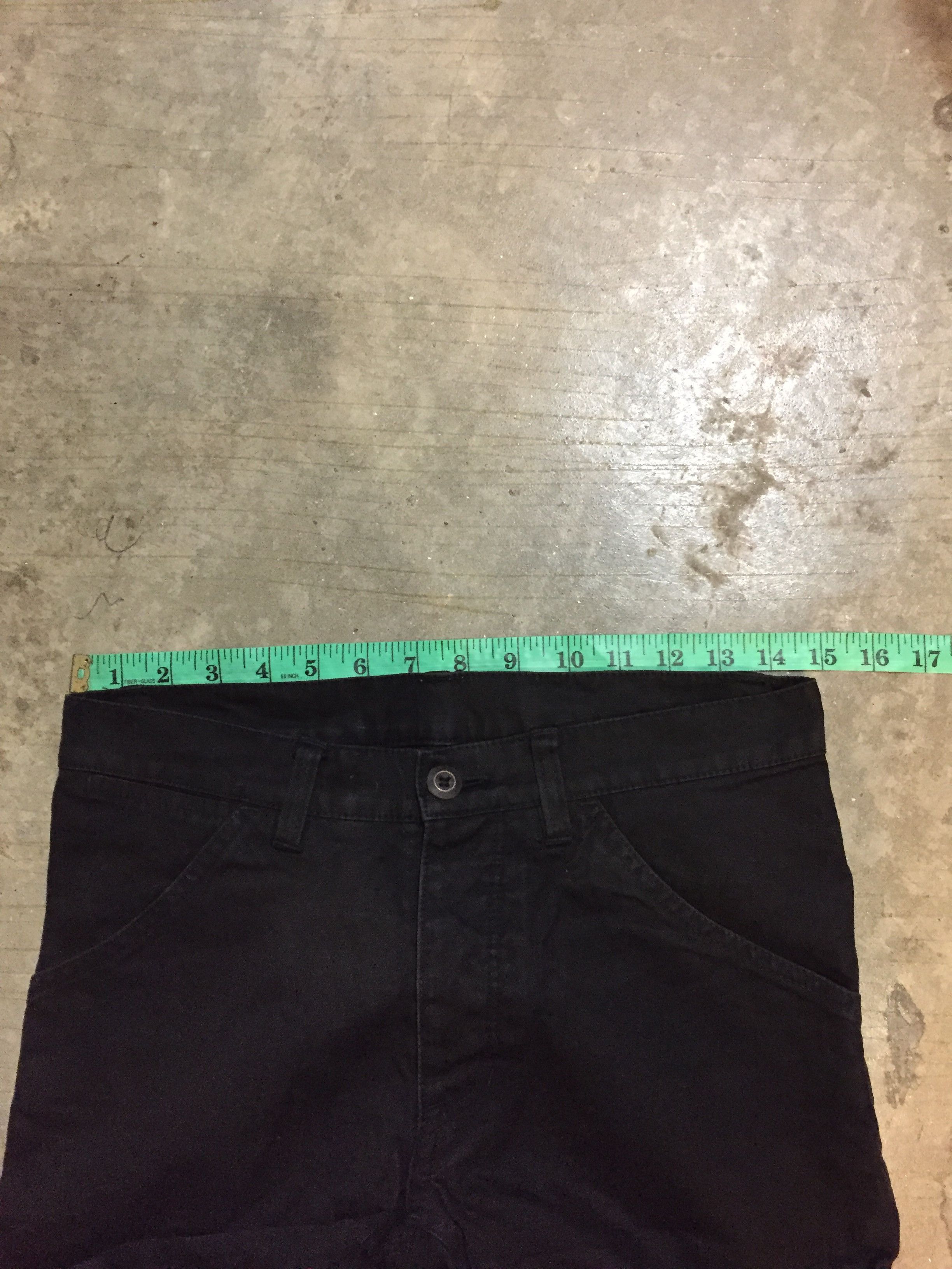 Attachment × Kazuyuki Kumagai Attachment Black twist cut pants Size US 29 - 11 Thumbnail