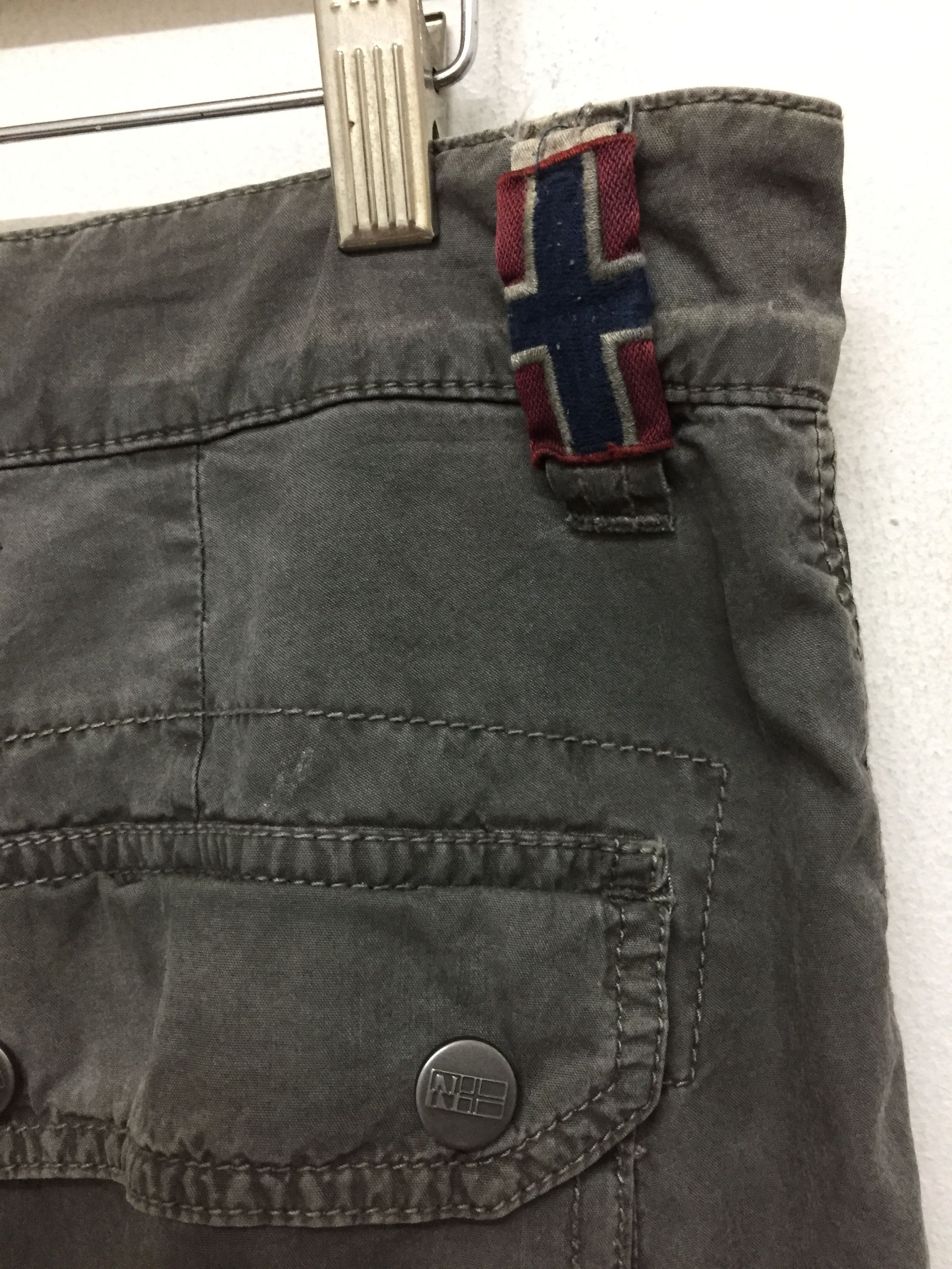Napapijri Mud Wash Multipocket Cargo pants Size US 34 / EU 50 - 11 Thumbnail