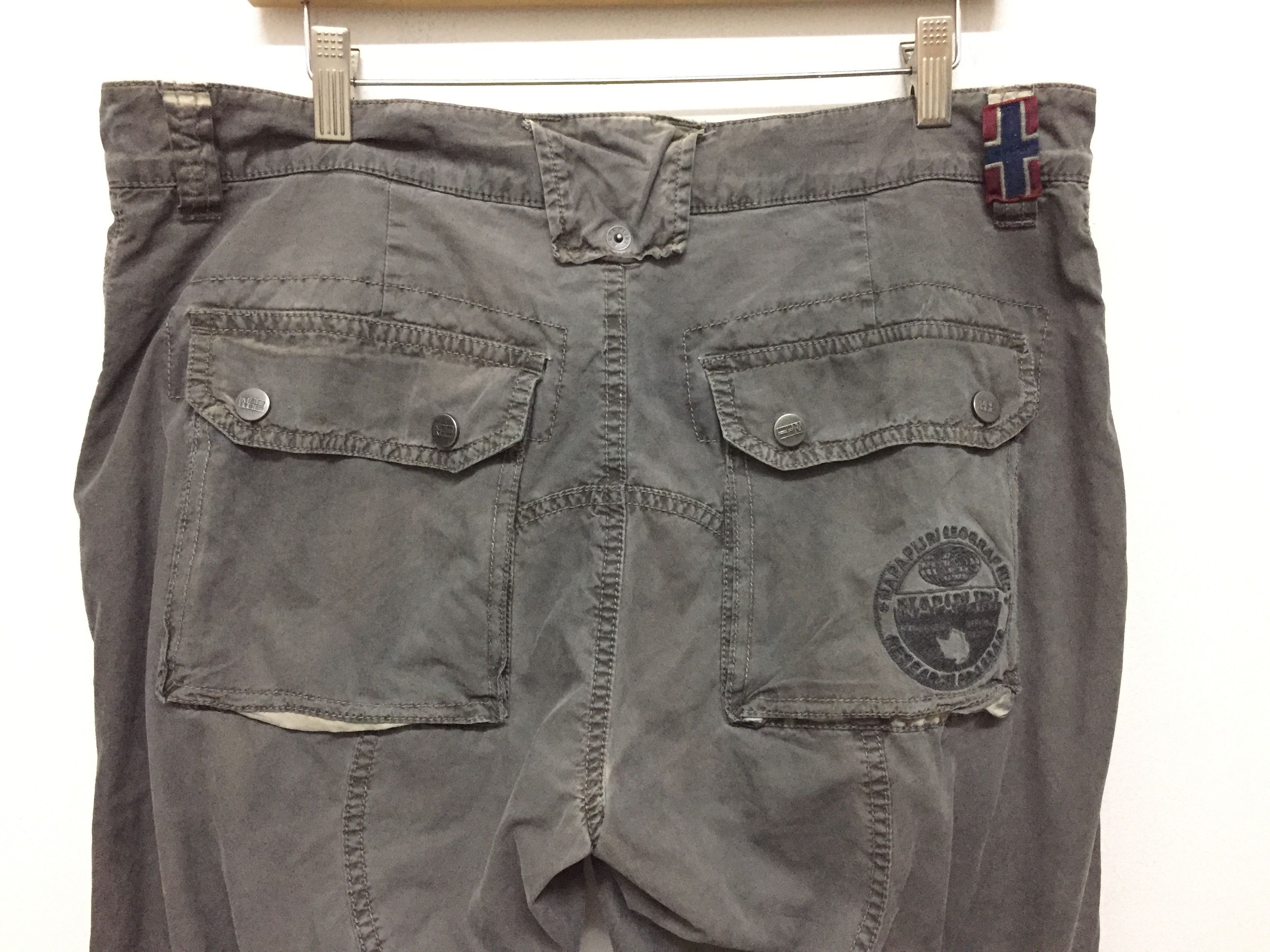 Napapijri Mud Wash Multipocket Cargo pants Size US 34 / EU 50 - 9 Thumbnail