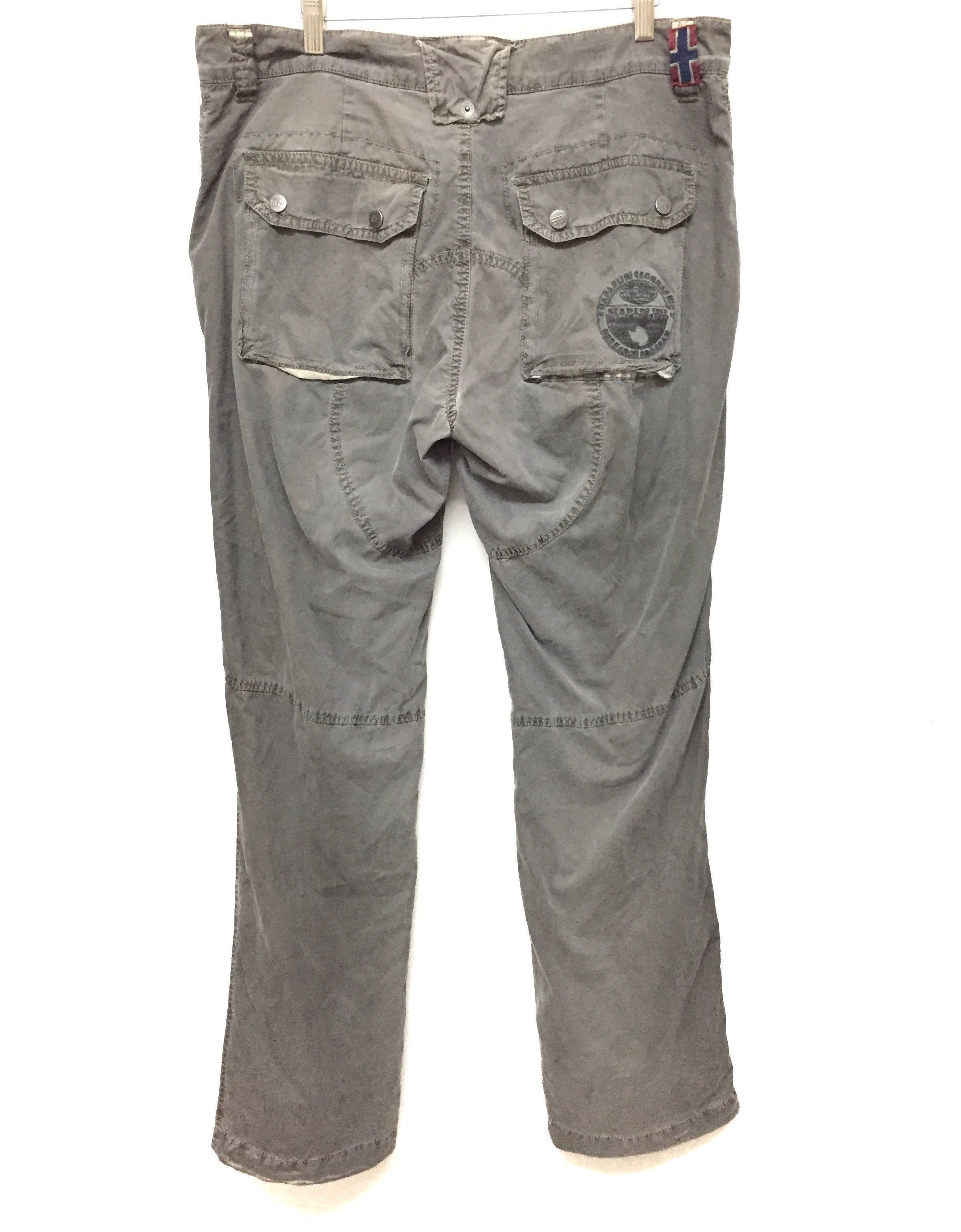 Napapijri Mud Wash Multipocket Cargo pants Size US 34 / EU 50 - 8 Thumbnail