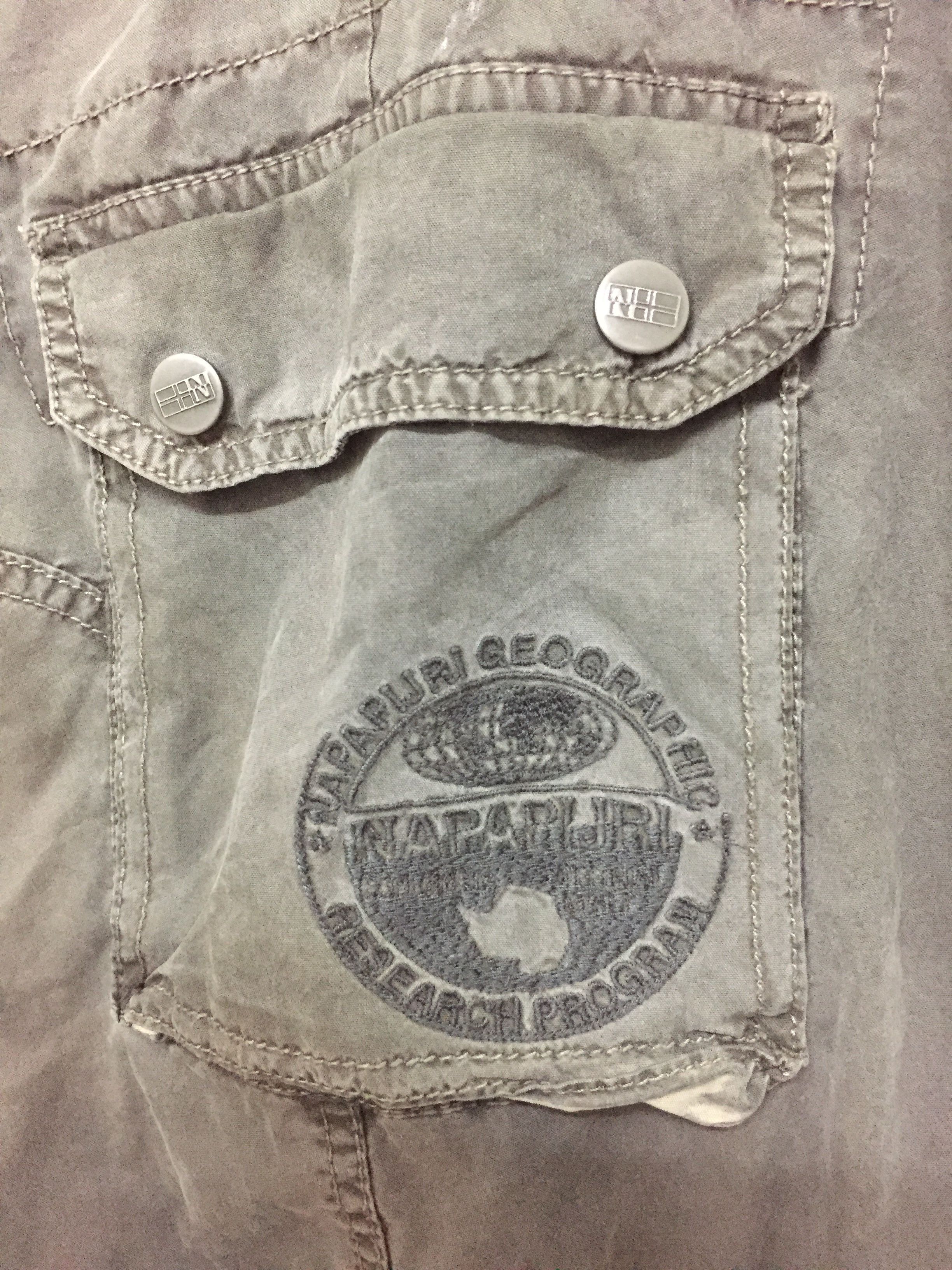 Napapijri Mud Wash Multipocket Cargo pants Size US 34 / EU 50 - 10 Thumbnail