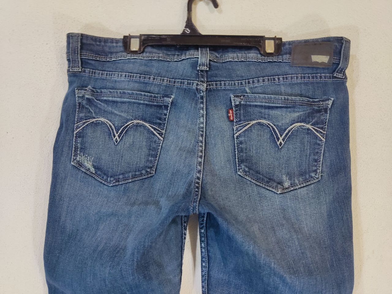 Levi's levis demi curve low rise bootcut skinny denim Size 35" - 11 Thumbnail