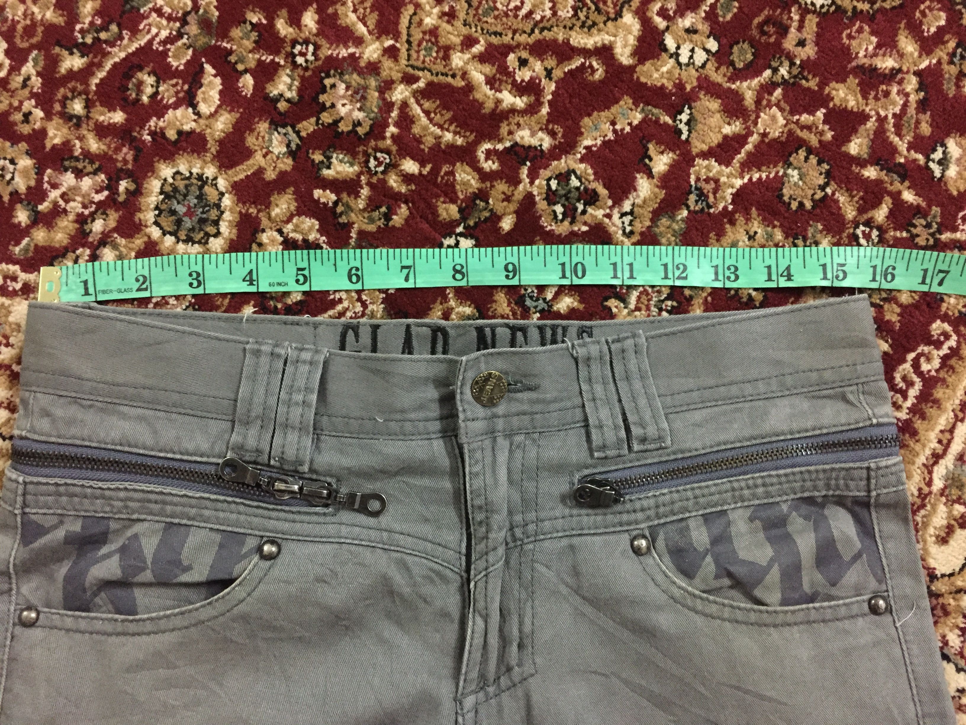 Japanese Brand GLAD NEWS Japanese brand Paneled Bondage Ankle zipper pants Size US 30 / EU 46 - 12 Thumbnail