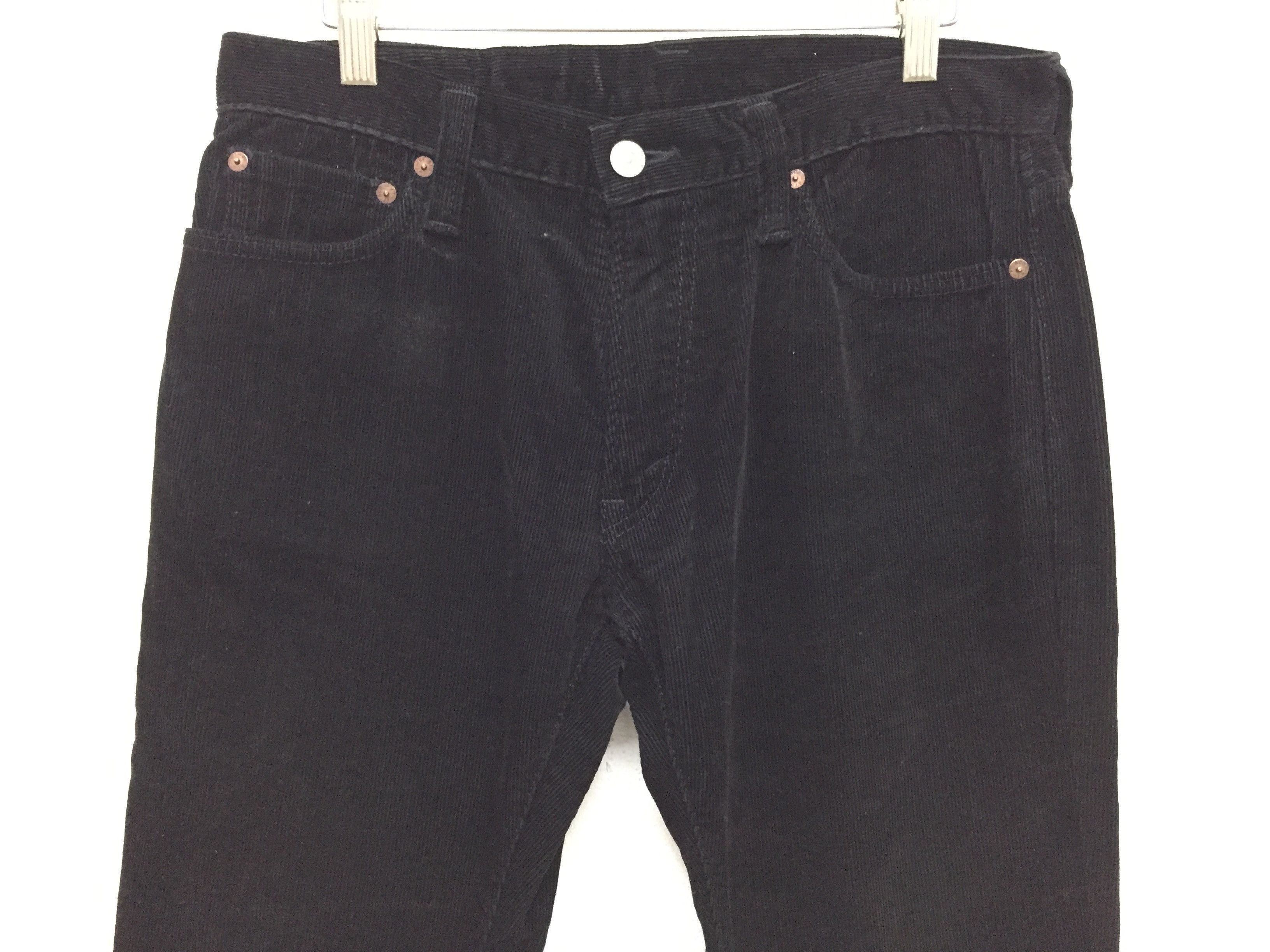 Alchemist × Japanese Brand × Skull Jeans by an Alchemist Skull Jeans By Analchemist superblack corduroy pants Size US 31 - 6 Thumbnail