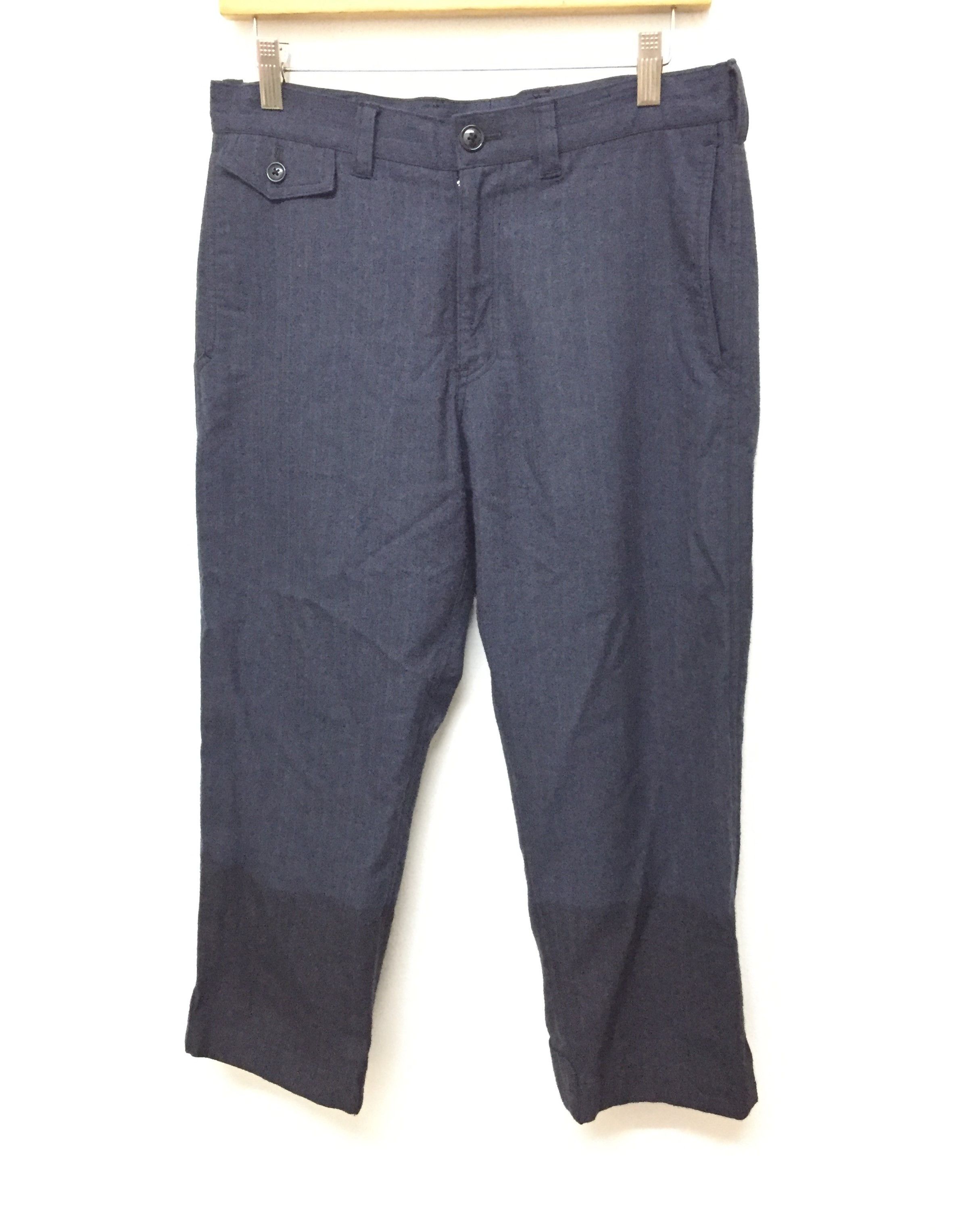 Beams Plus × Ts(S) Ts(s) x Beam 2 tone stripe wool crop pants Size US 31 - 1 Thumbnail