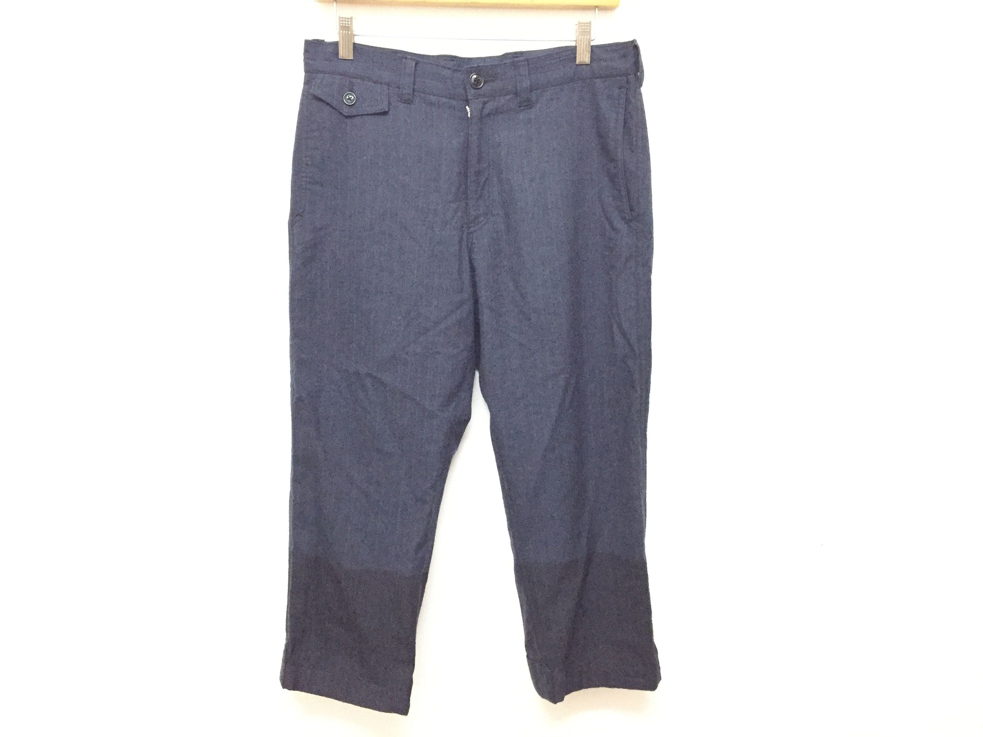 Beams Plus × Ts(S) Ts(s) x Beam 2 tone stripe wool crop pants Size US 31 - 2 Thumbnail