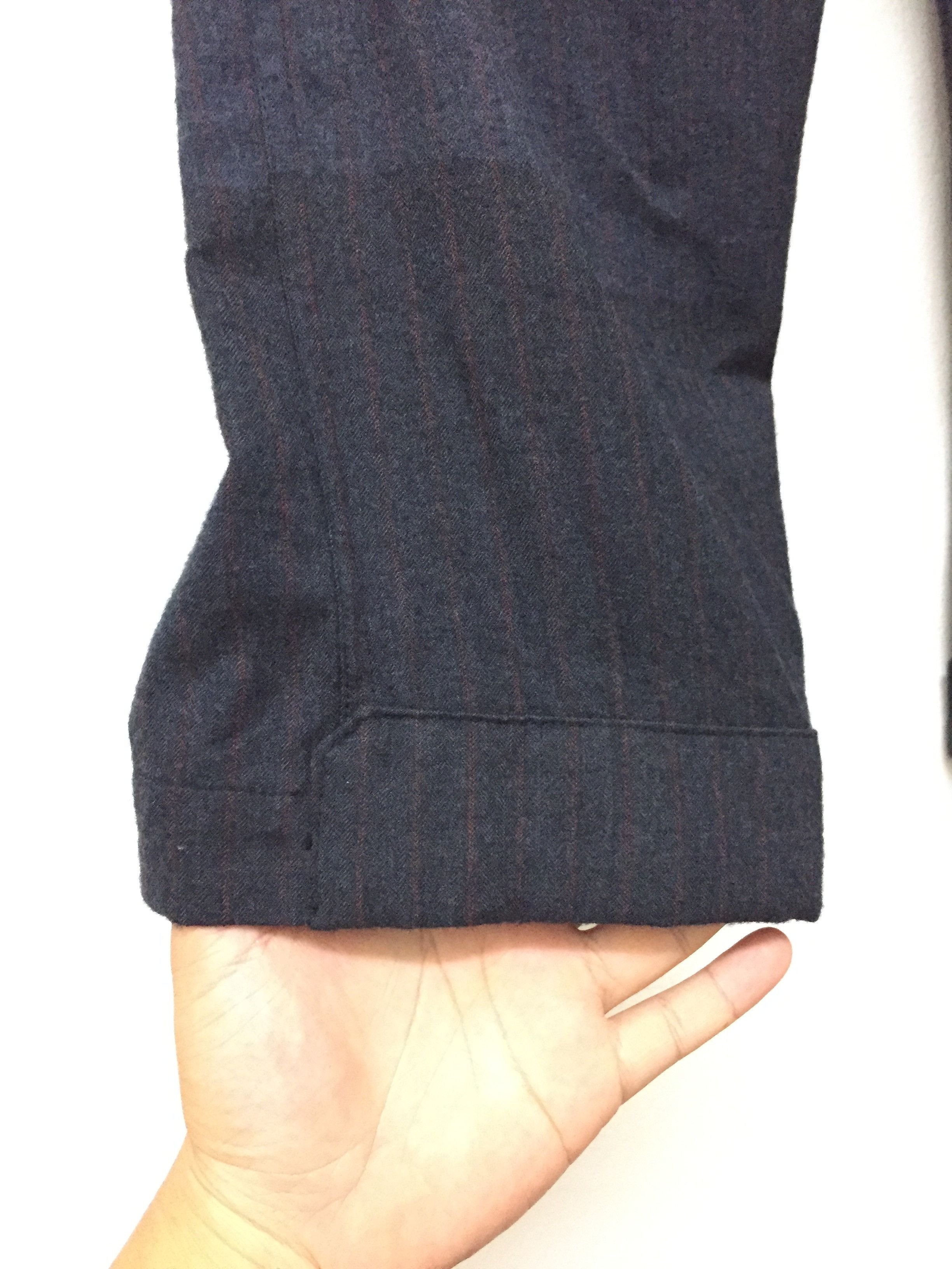 Beams Plus × Ts(S) Ts(s) x Beam 2 tone stripe wool crop pants Size US 31 - 7 Thumbnail