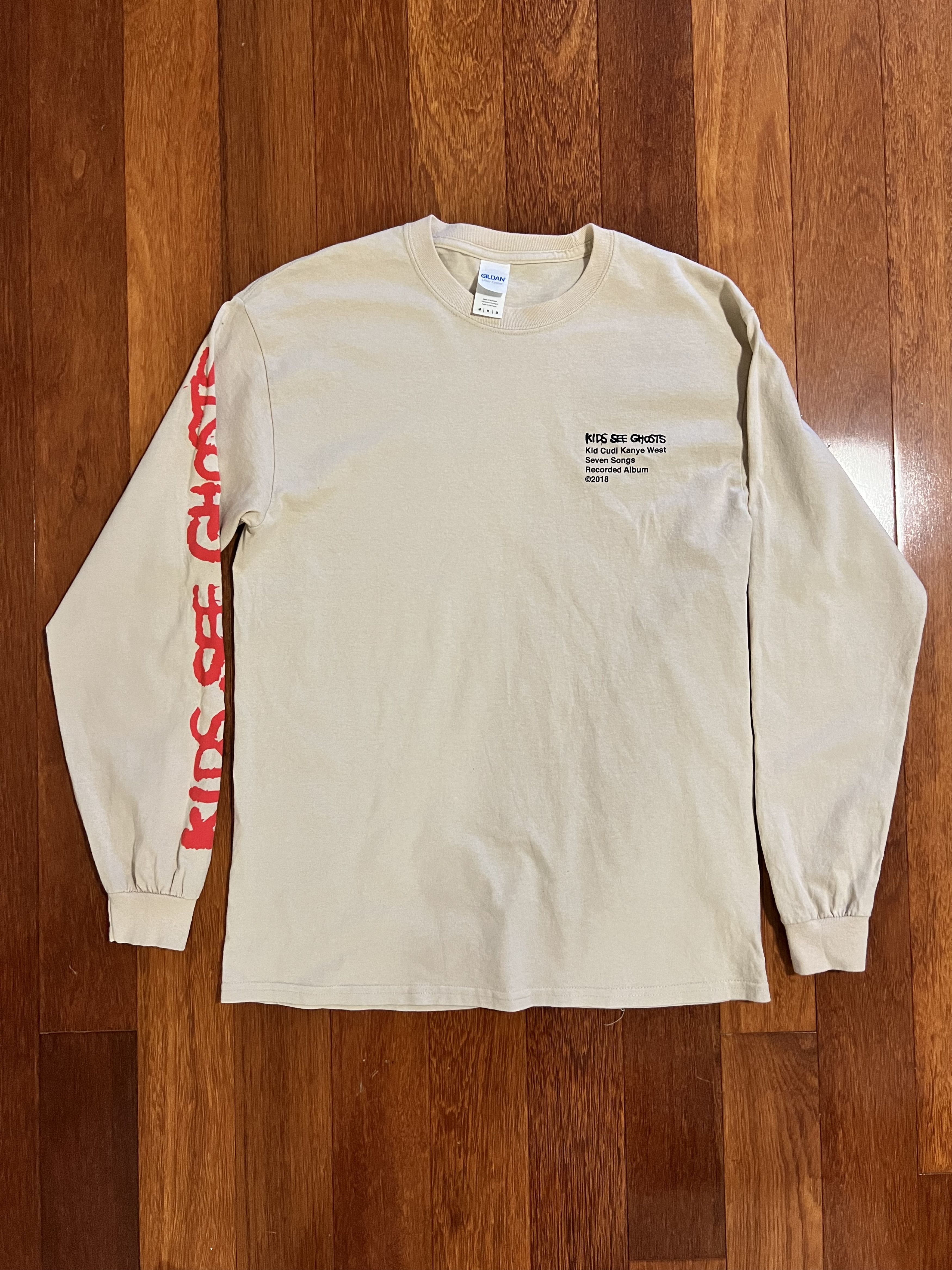 Kids See Ghosts 💚 2018 Kids See Ghosts Murakami Kanye x Cudi Longsleeve Size US M / EU 48-50 / 2 - 2 Thumbnail