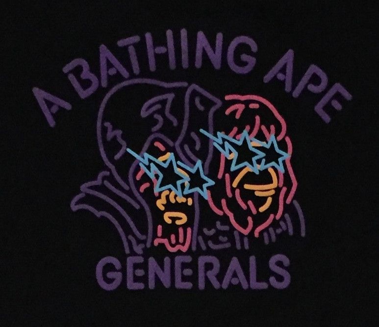 Bape A Bathing Ape Generals Tee Size S / US 4 / IT 40 - 3 Thumbnail