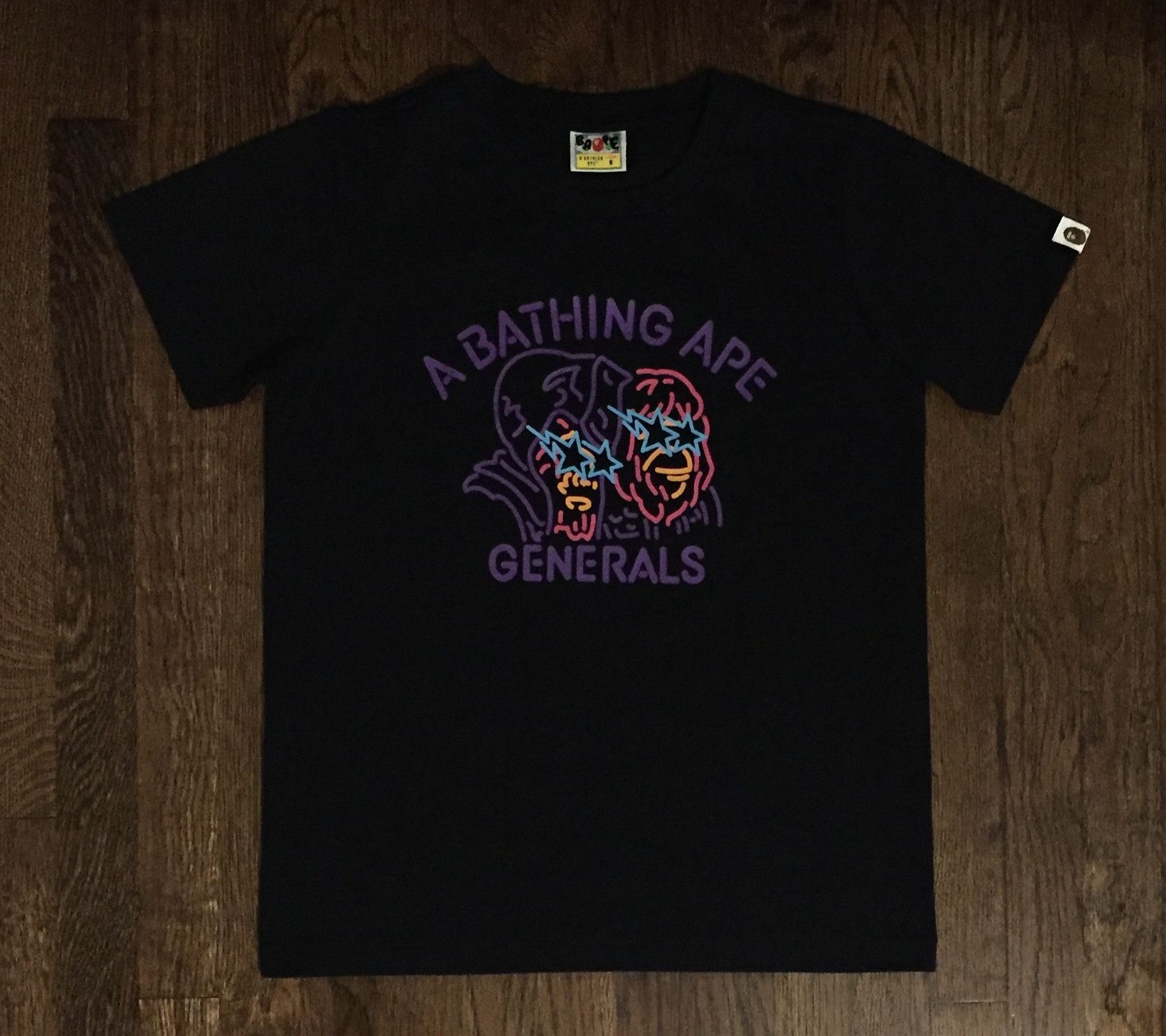 Bape A Bathing Ape Generals Tee Size S / US 4 / IT 40 - 1 Thumbnail
