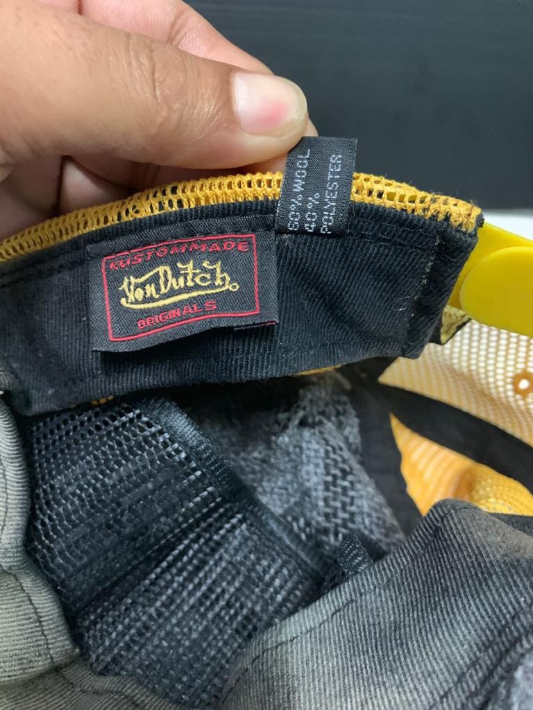 Japanese Brand 🔥 Von Dutch Travis Scott's Trucker Hats Cap Size ONE SIZE - 7 Thumbnail