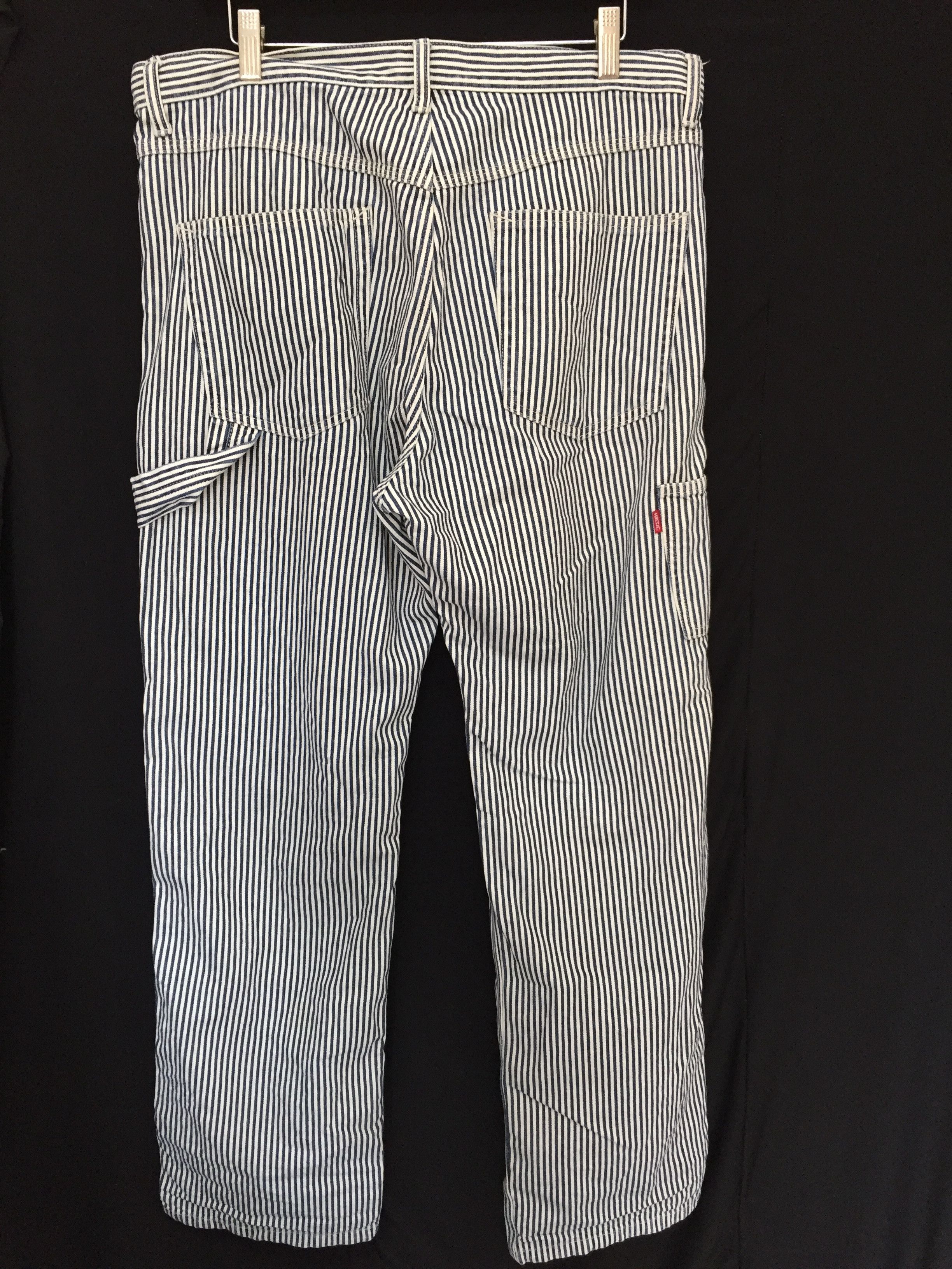 Japanese Brand × MasterPiece × Recon 90's MAD HECTIC Hickory carpenter pants Size US 34 / EU 50 - 6 Thumbnail