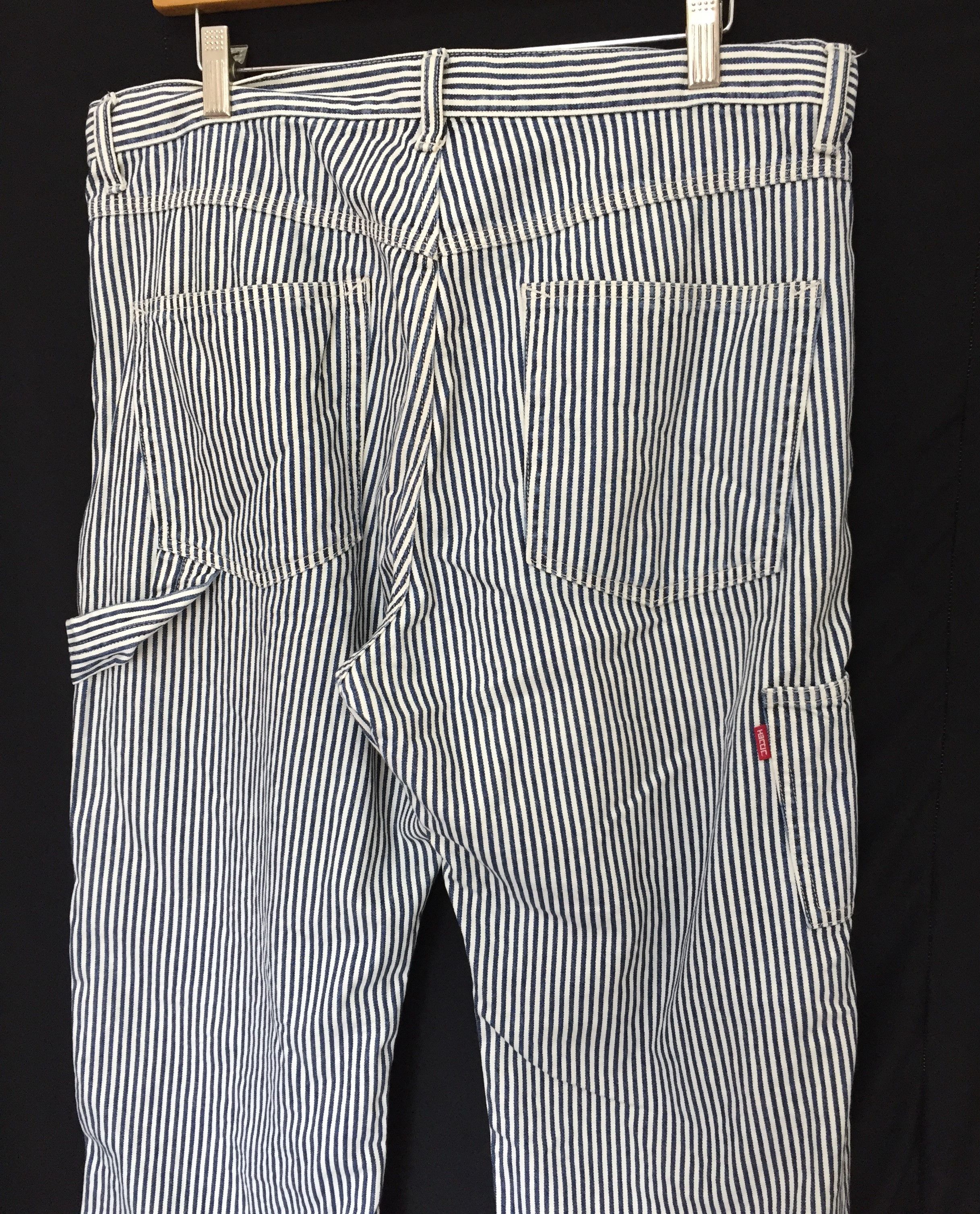 Japanese Brand × MasterPiece × Recon 90's MAD HECTIC Hickory carpenter pants Size US 34 / EU 50 - 1 Thumbnail