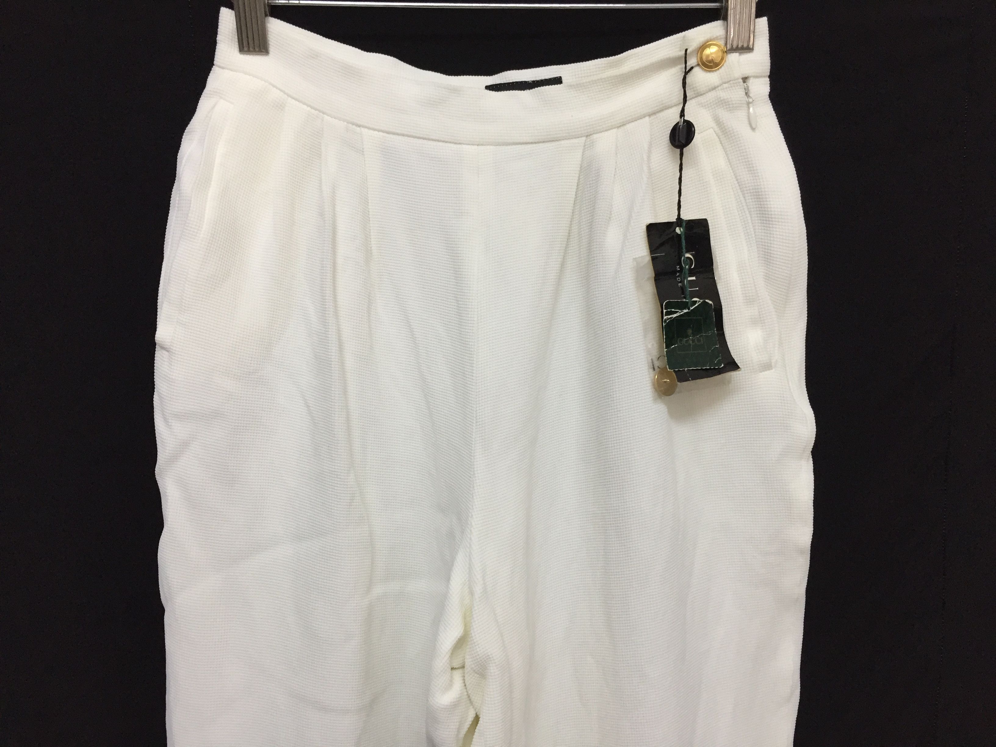 Gucci × Tom Ford × Vintage AW1994 NOS GUCCI wafer high rise pants Size 24" / US 00 / IT 34 - 3 Thumbnail