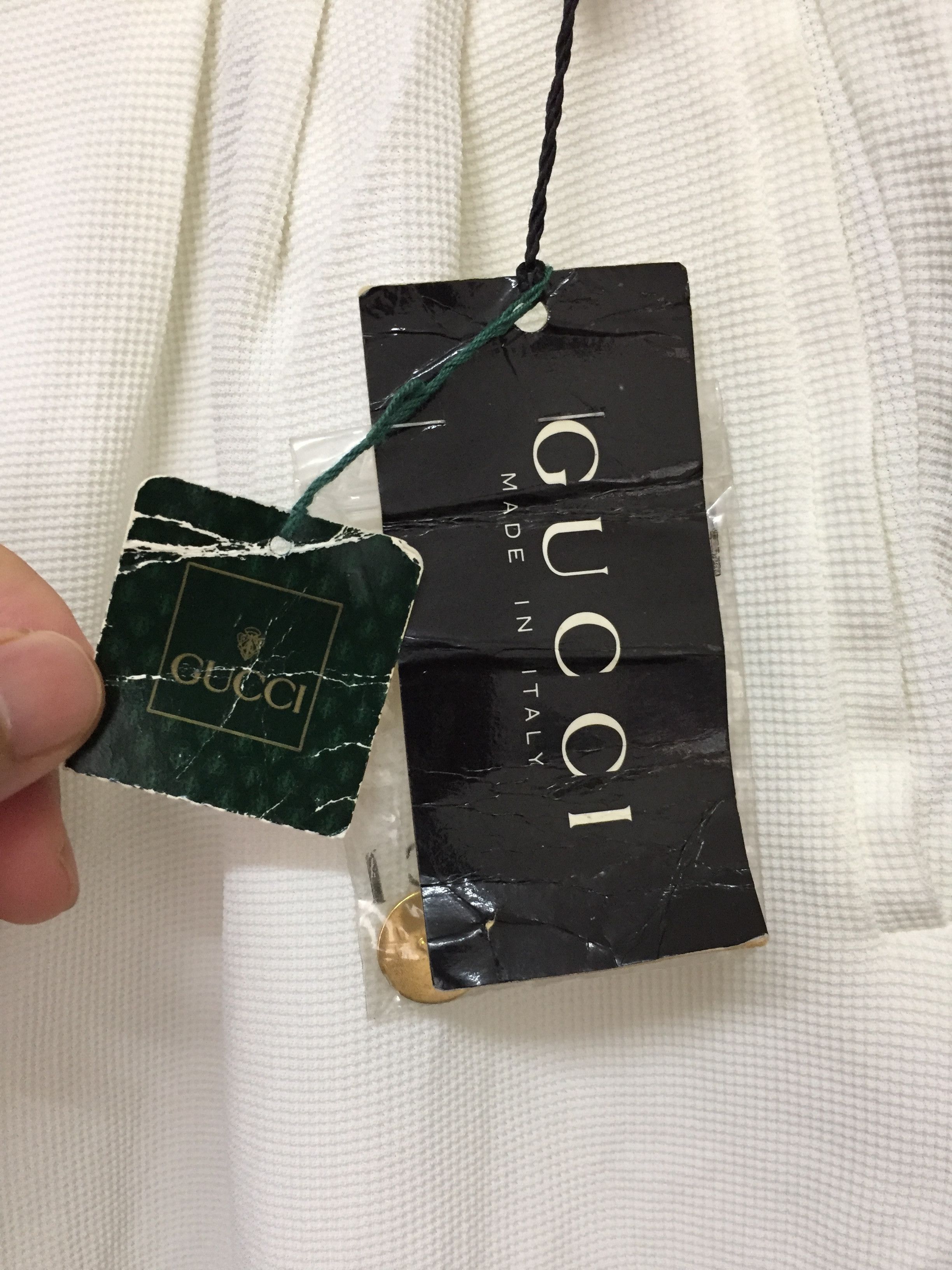 Gucci × Tom Ford × Vintage AW1994 NOS GUCCI wafer high rise pants Size 24" / US 00 / IT 34 - 6 Thumbnail