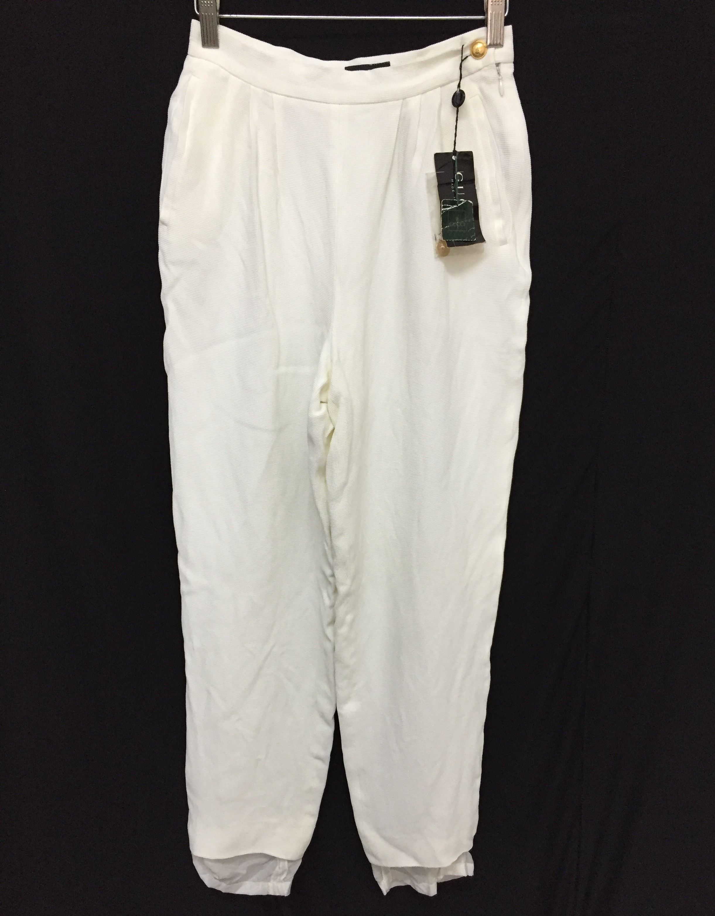 Gucci × Tom Ford × Vintage AW1994 NOS GUCCI wafer high rise pants Size 24" / US 00 / IT 34 - 2 Thumbnail