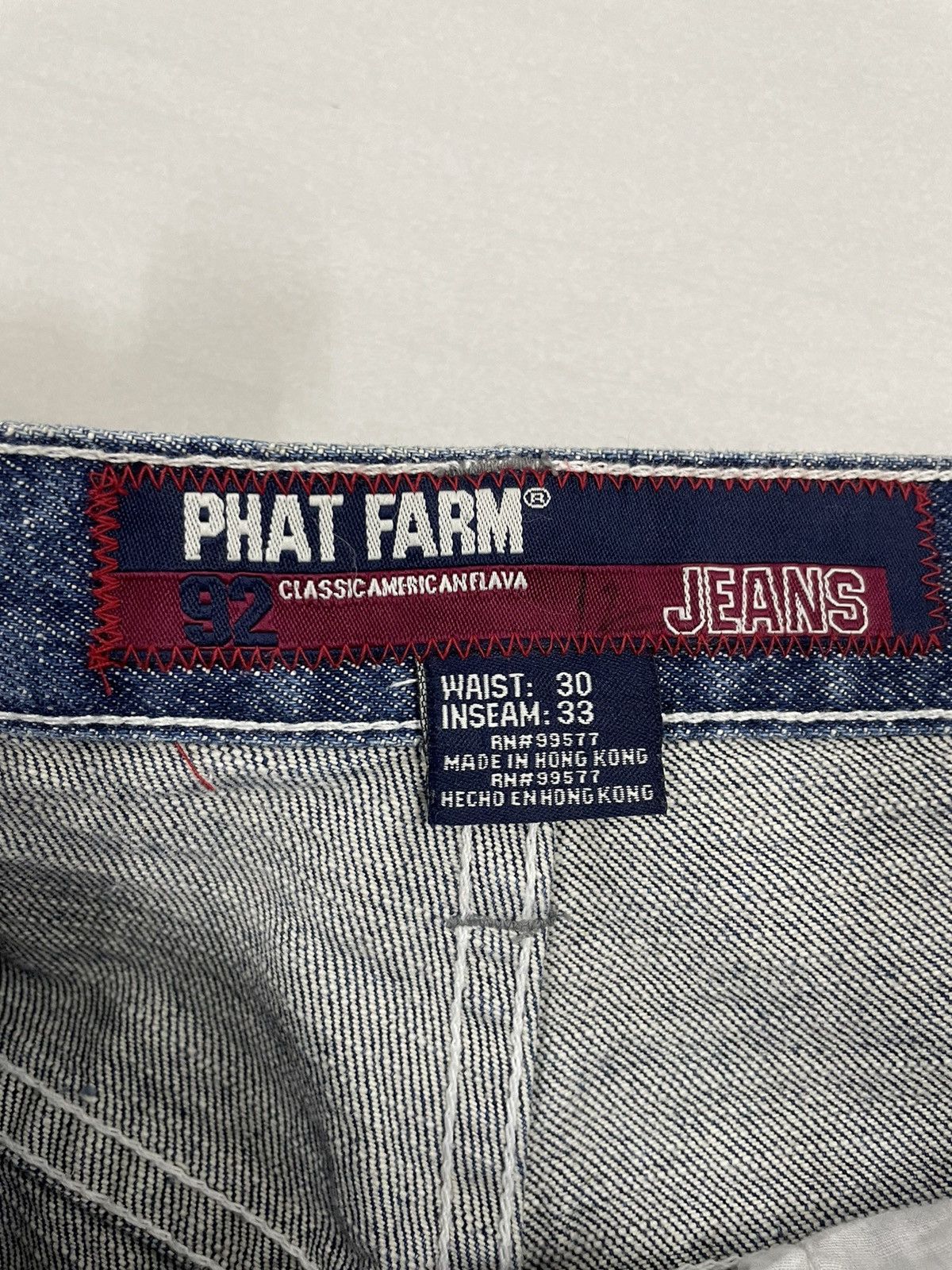 JNCO Vintage Phat Farm Baggy Jeans Size US 32 / EU 48 - 8 Thumbnail