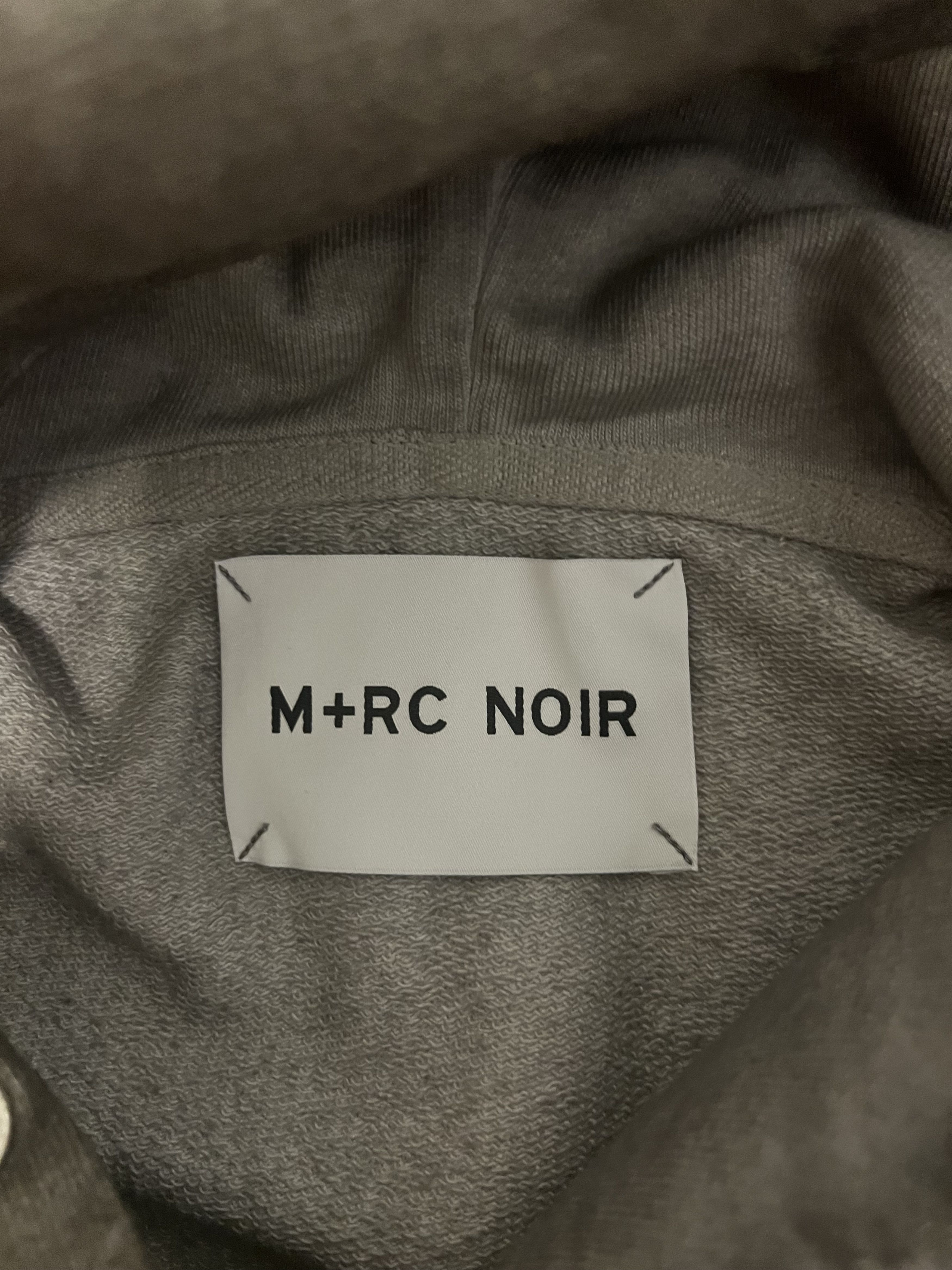 M+Rc Noir 💚 M+RC Noir Stencil Logo Hoodie Grey Large NEW Size US L / EU 52-54 / 3 - 6 Thumbnail