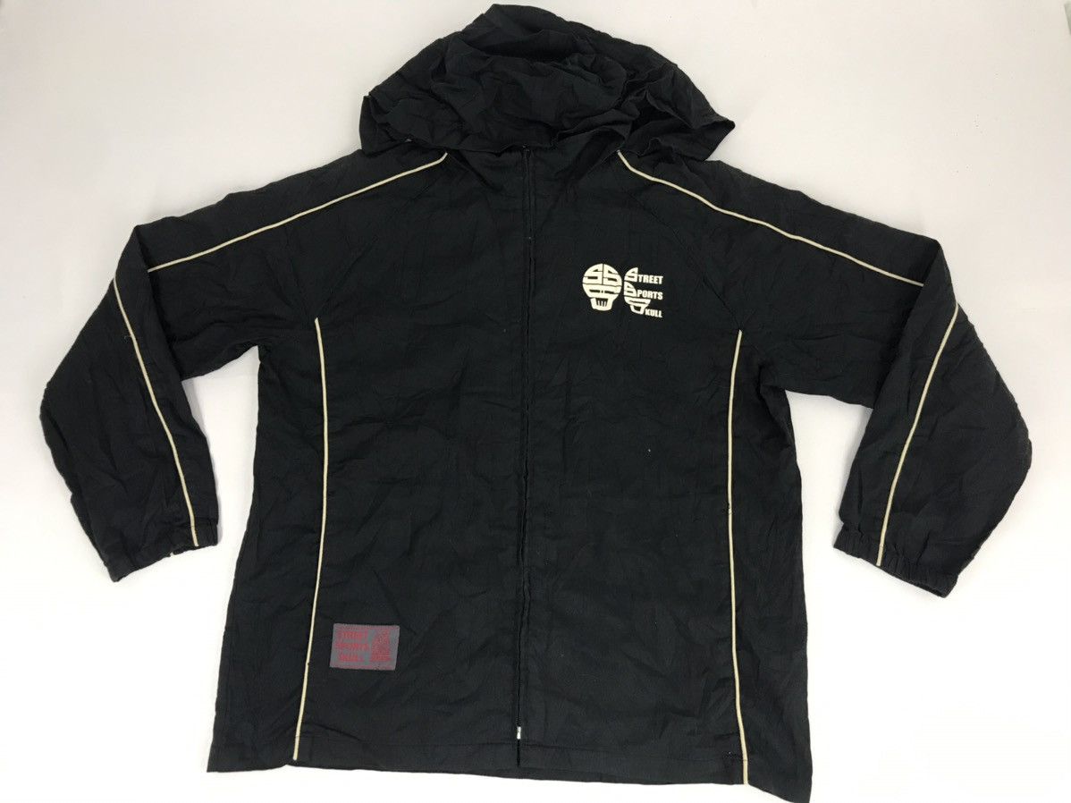 Japanese Brand Vintage Street Sport Skull Adult Winter Wear Wool Cool Size US M / EU 48-50 / 2 - 2 Thumbnail