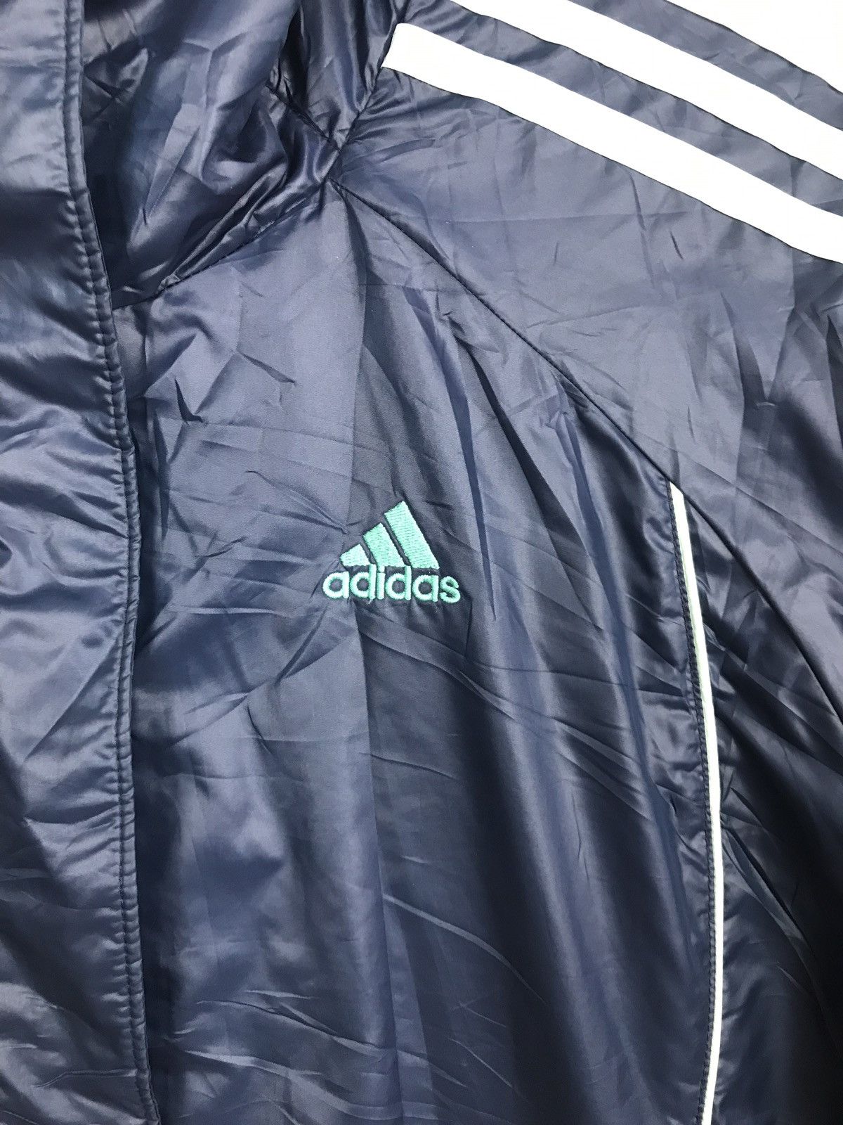 Adidas Adidas Parka Hoodie Coach Jacket Winterwear Sports Size US M / EU 48-50 / 2 - 3 Thumbnail