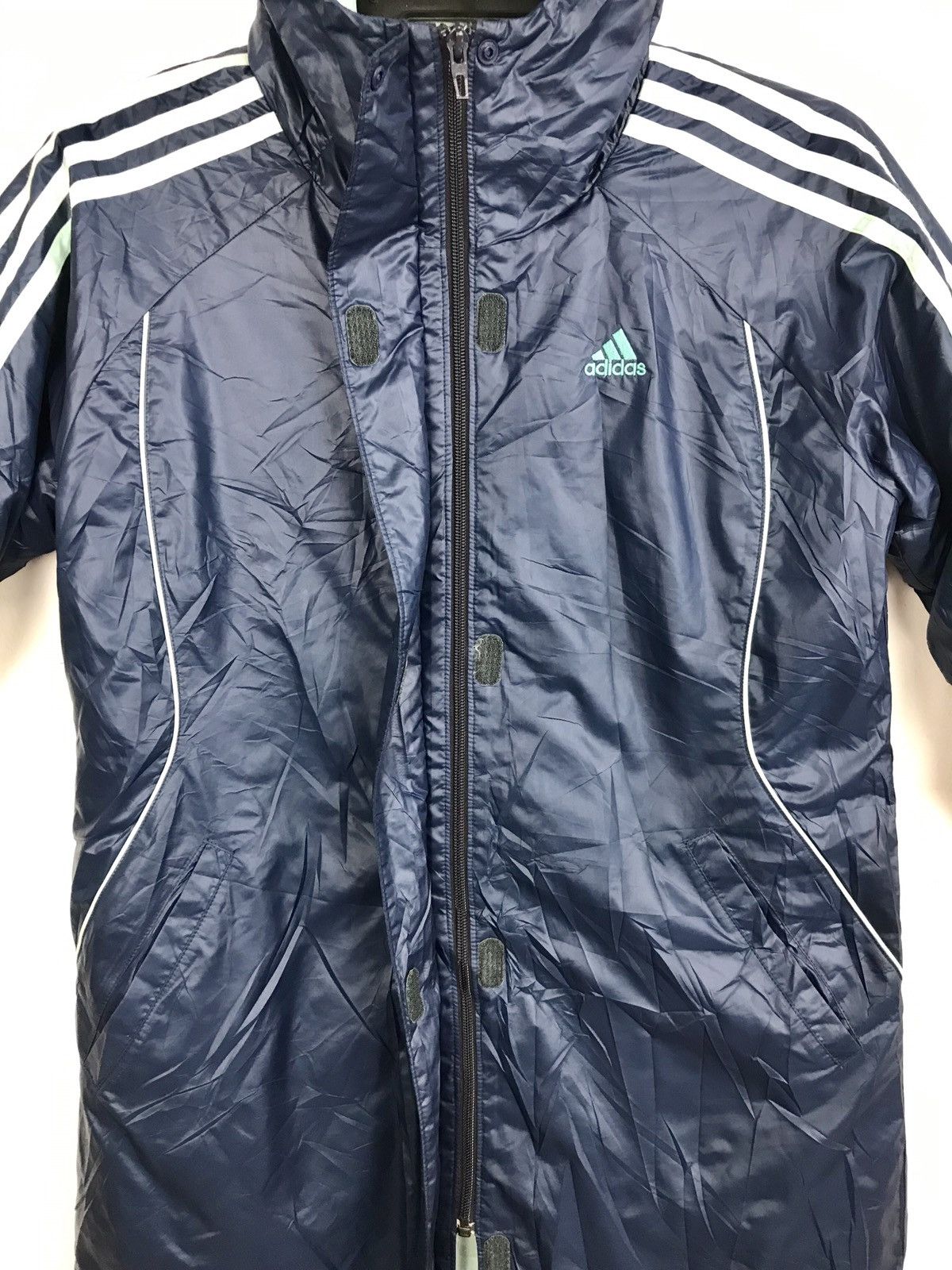 Adidas Adidas Parka Hoodie Coach Jacket Winterwear Sports Size US M / EU 48-50 / 2 - 2 Thumbnail