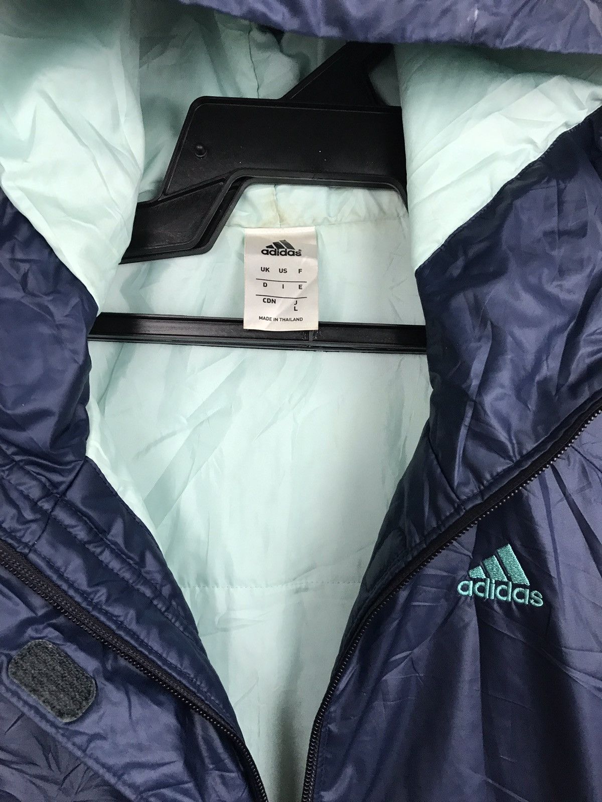 Adidas Adidas Parka Hoodie Coach Jacket Winterwear Sports Size US M / EU 48-50 / 2 - 5 Thumbnail