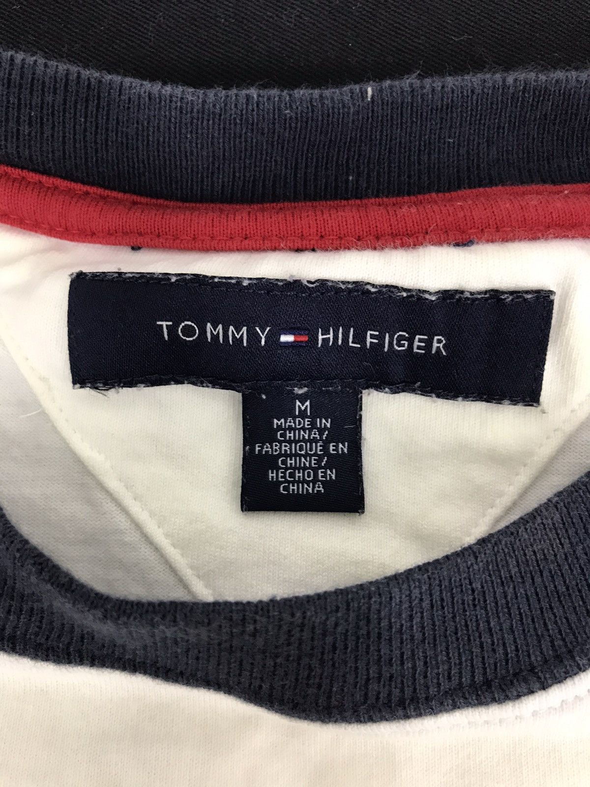Tommy Hilfiger Tommy Hilfiger Printed Big Logo Spell Out Flag Motif Size US M / EU 48-50 / 2 - 4 Thumbnail